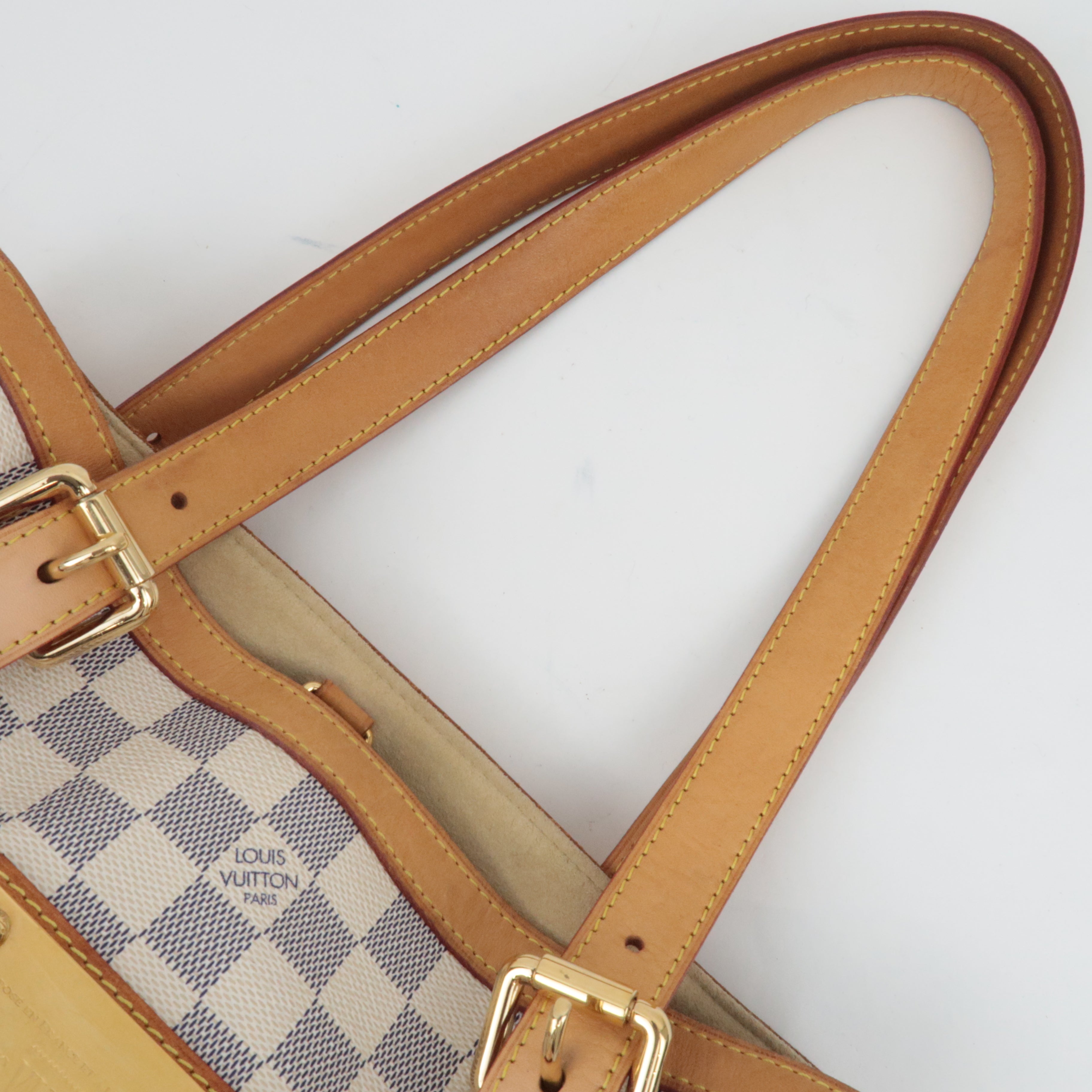 Louis Vuitton Damier Azur Hampstead MM Tote Bag N51206 CA1028