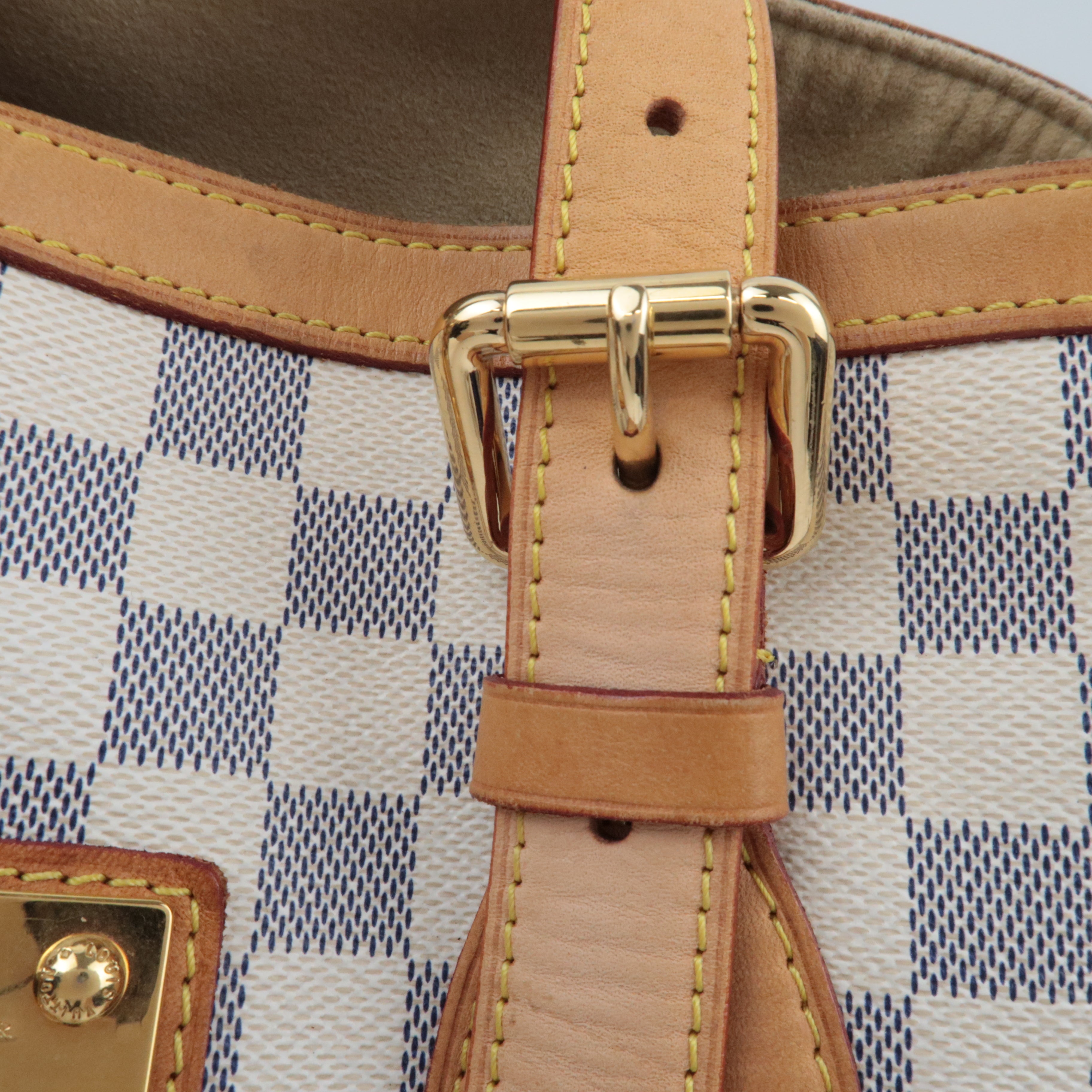 Louis Vuitton Damier Azur Hampstead MM Tote Bag N51206 CA1028