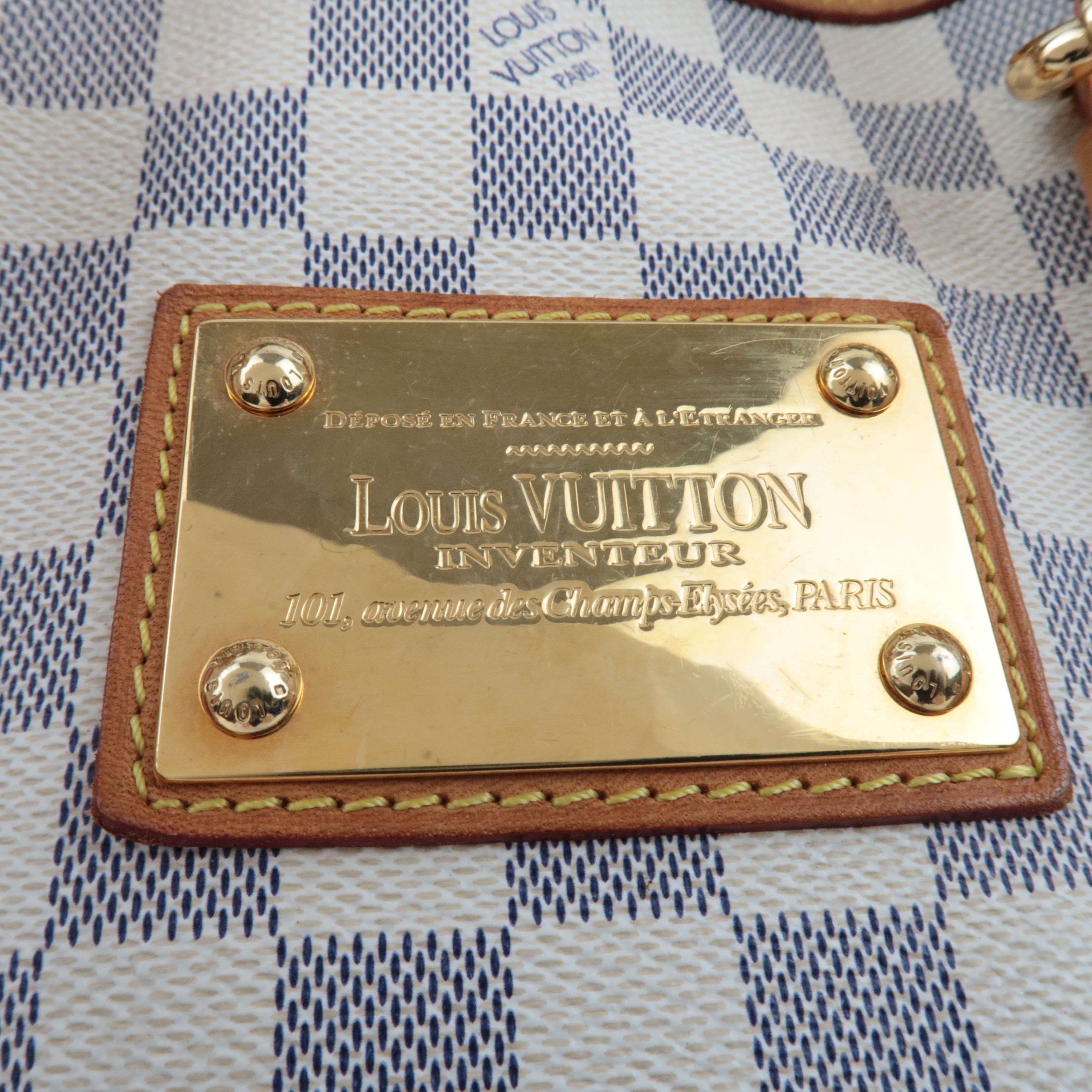 Louis Vuitton Damier Azur Hampstead MM Tote Bag N51206 CA1028