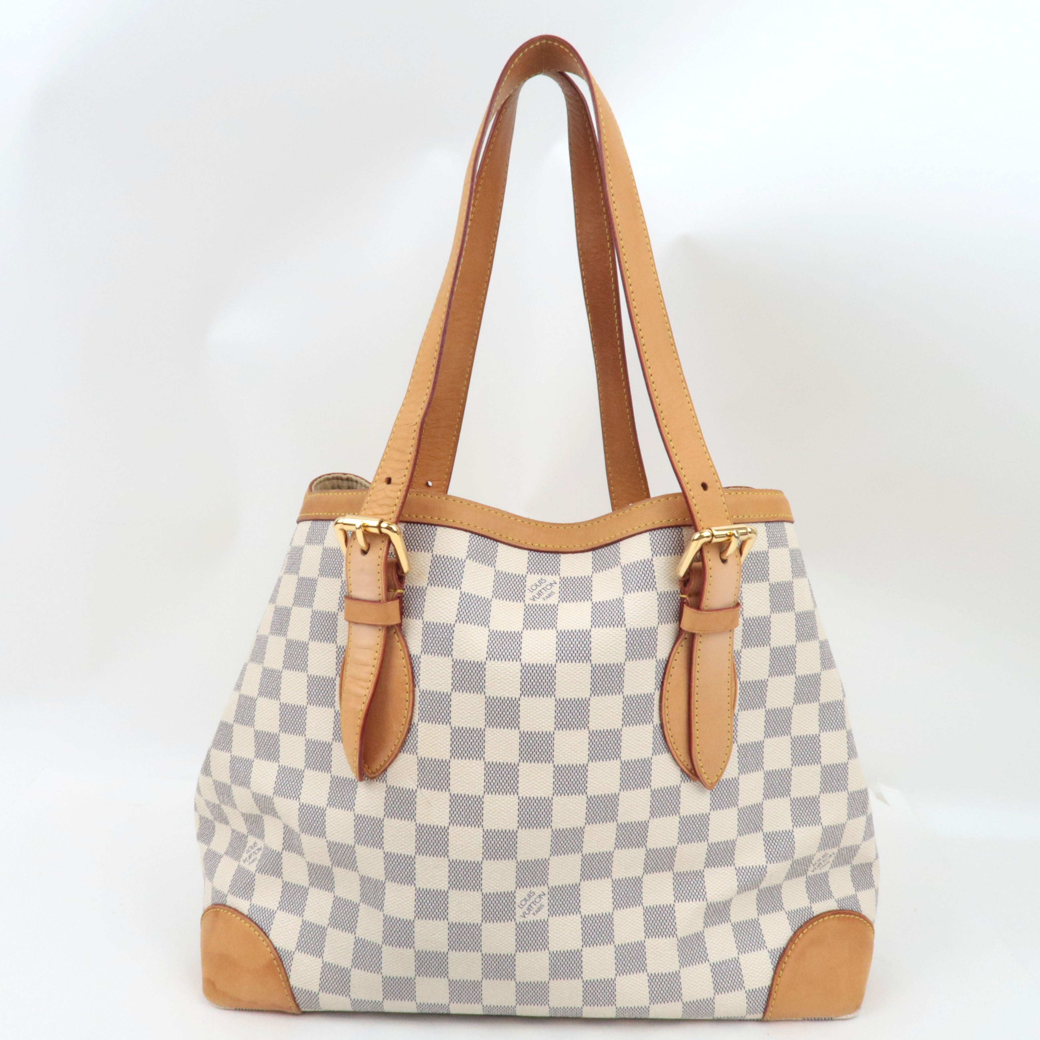 Louis Vuitton Damier Azur Hampstead MM Tote Bag N51206 CA1028