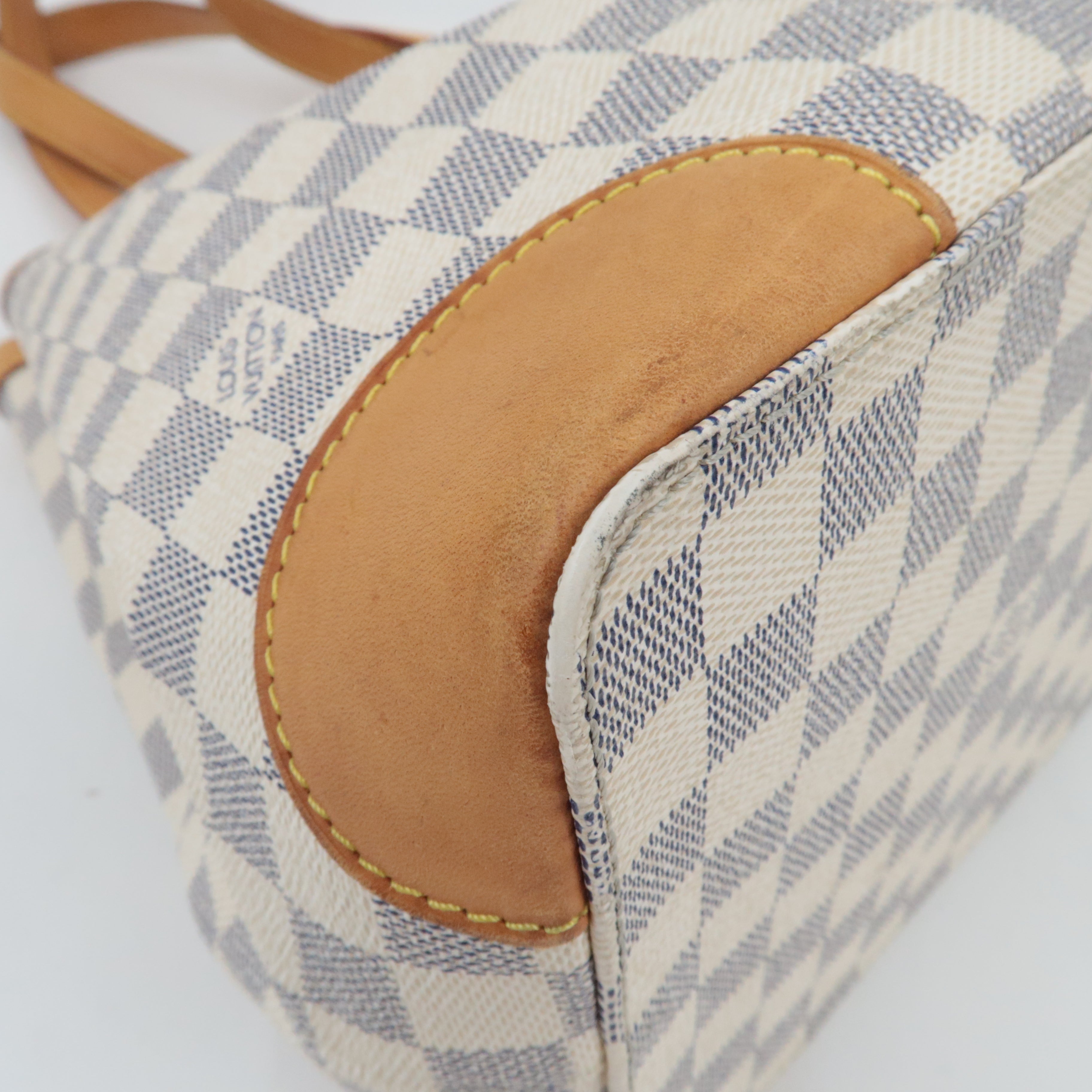 Louis Vuitton Damier Azur Hampstead MM Tote Bag N51206 CA1028