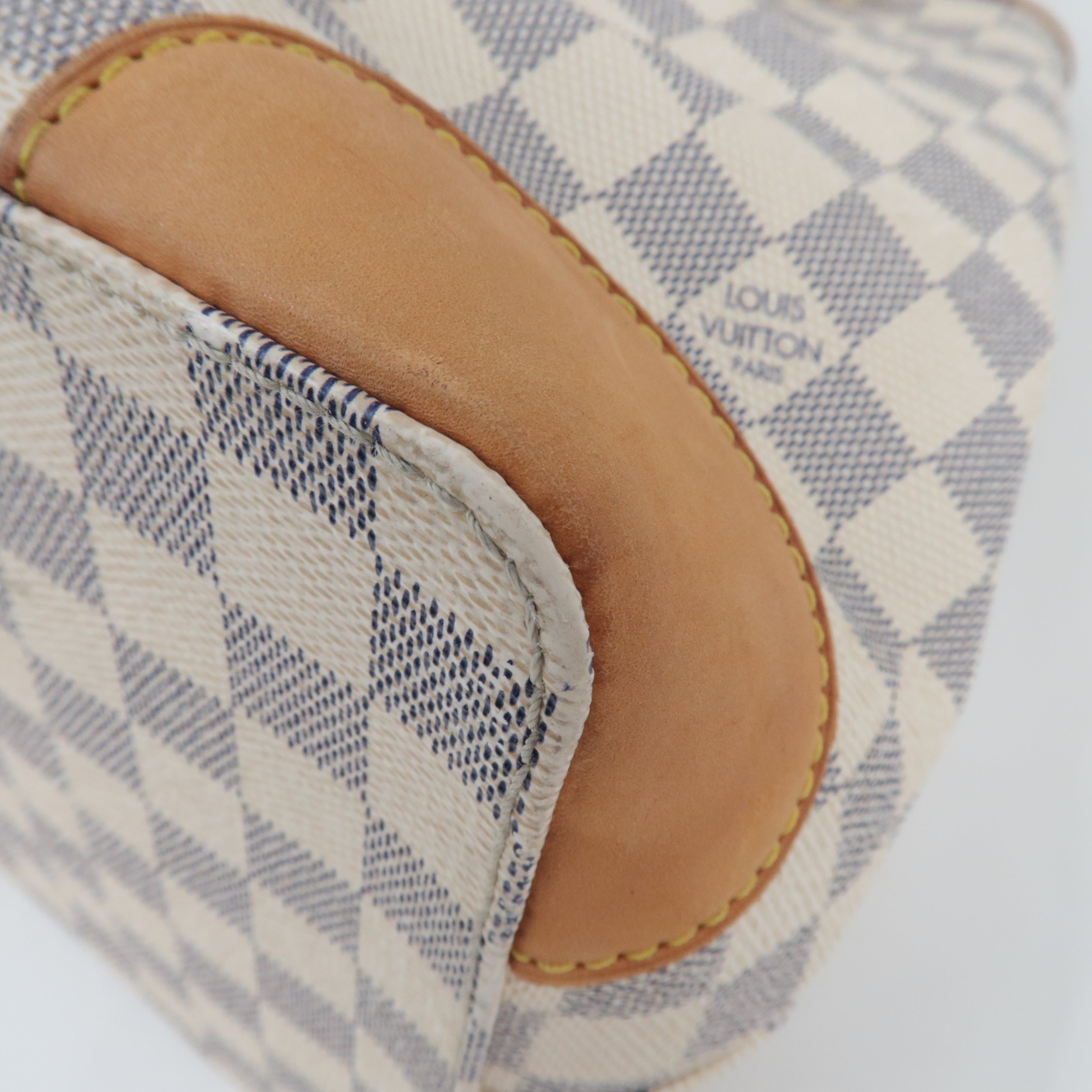 Louis Vuitton Damier Azur Hampstead MM Tote Bag N51206 CA1028