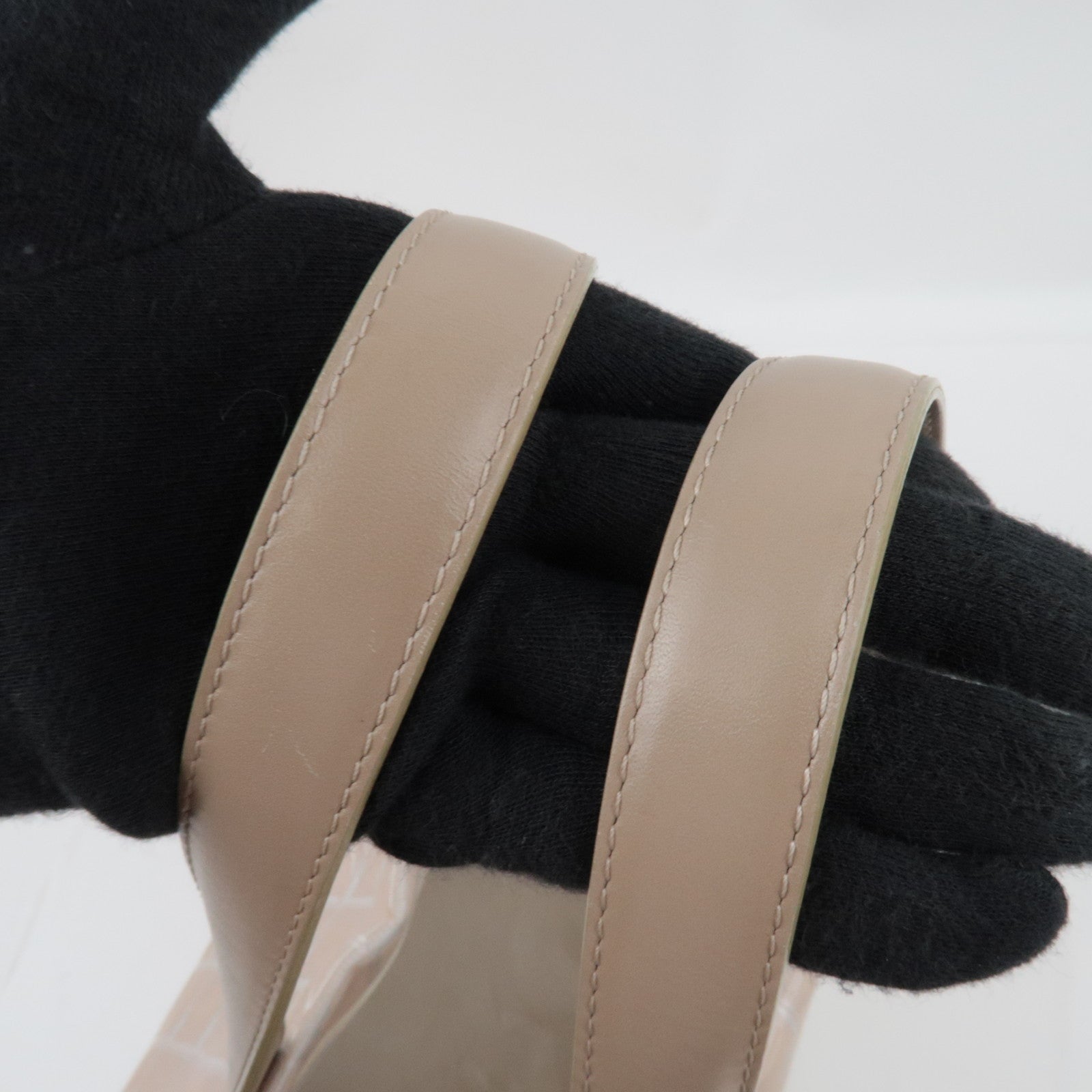 CHANEL New Travel Line Tote MM Nylon Jacquard Leather Beige A15991 8171148 *Dust bag