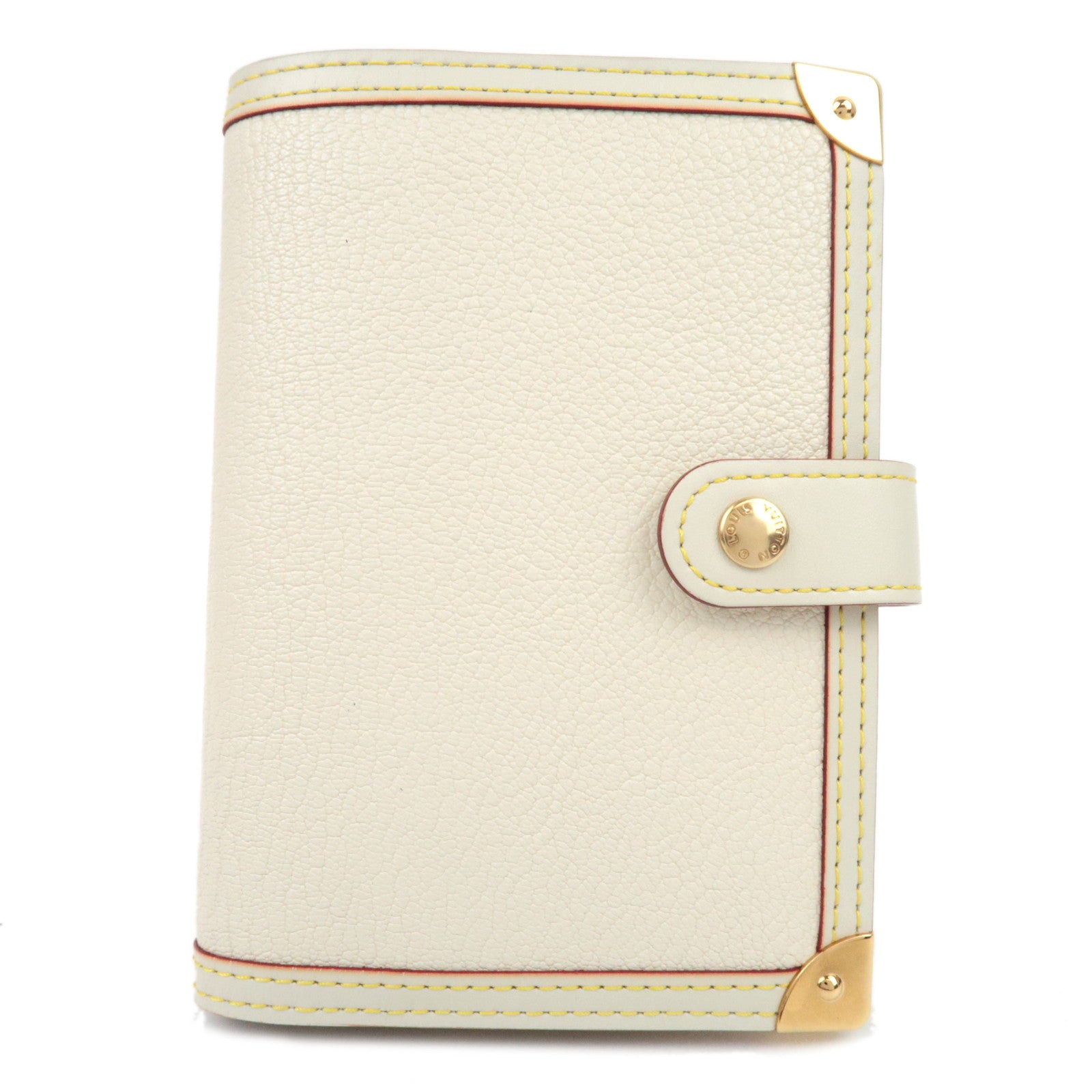 Louis Vuitton Suhali Agenda PM Planner Cover Blanc R20888 CA1006 *Box, Dust bag75535