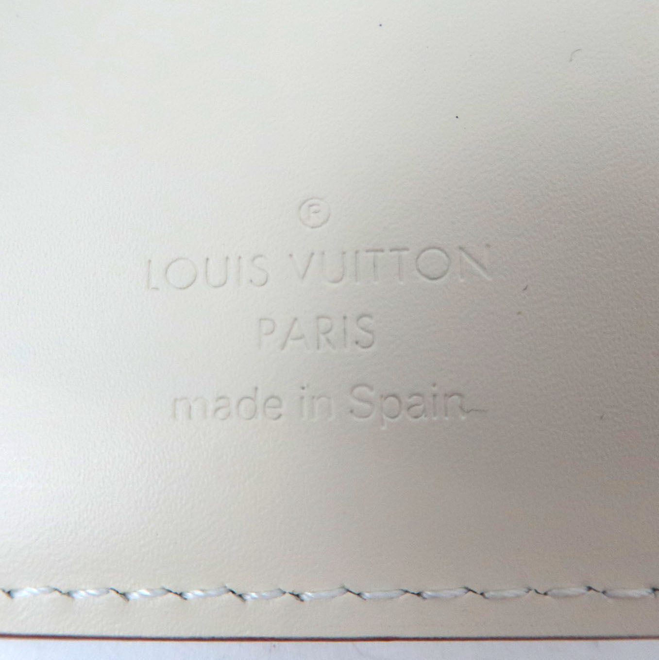 Louis Vuitton Suhali Agenda PM Planner Cover Blanc R20888 CA1006 *Box, Dust bag