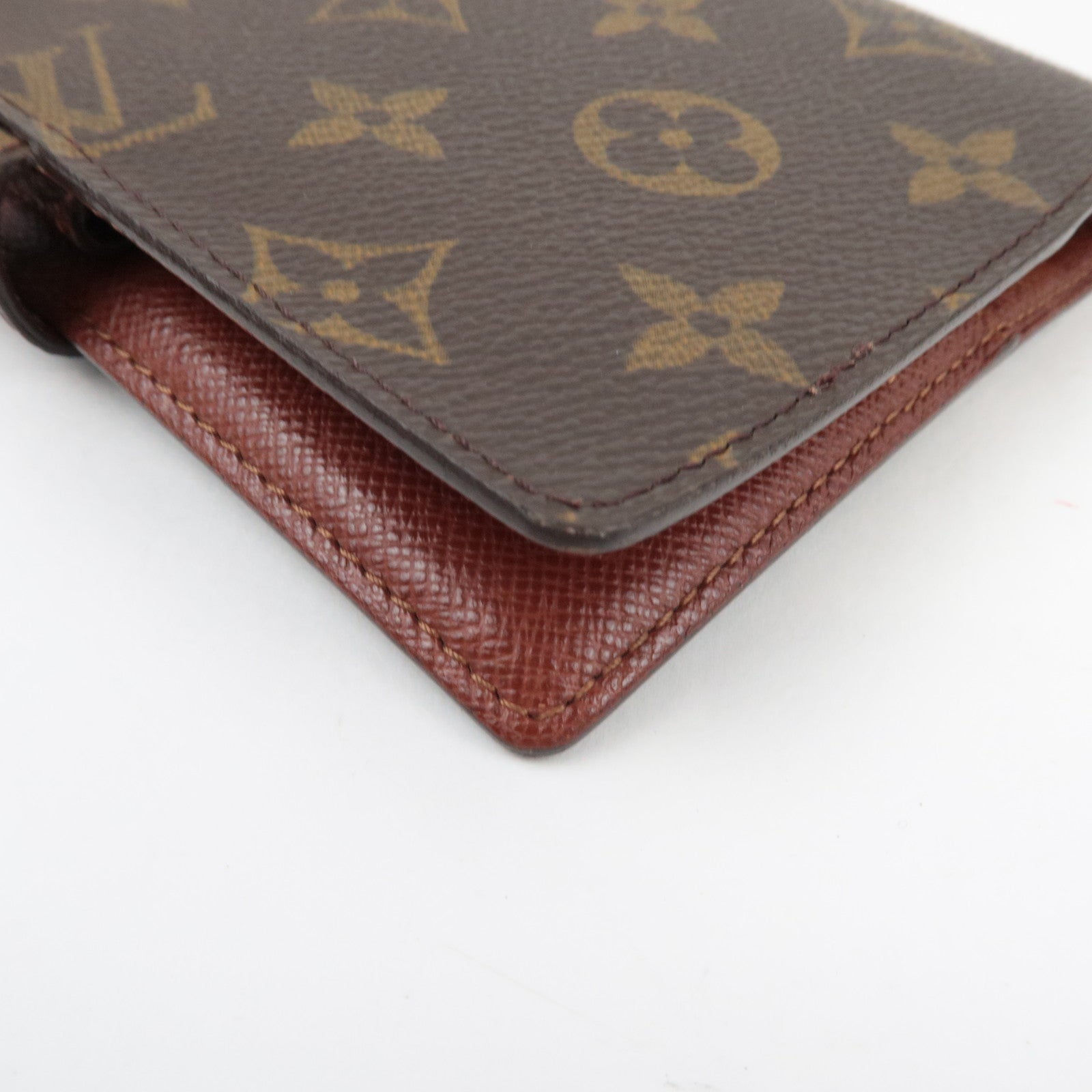 Louis Vuitton Monogram Agenda PM Planner Cover R20005 CA1000