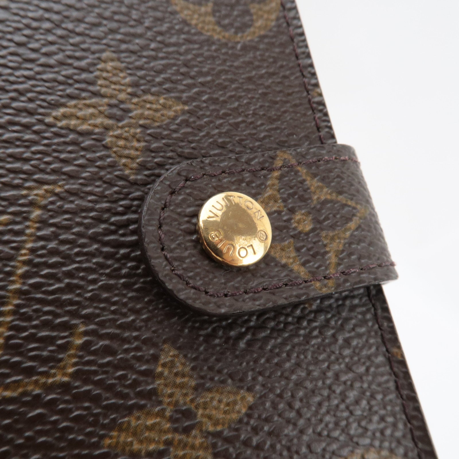 Louis Vuitton Monogram Agenda PM Planner Cover R20005 CA1000