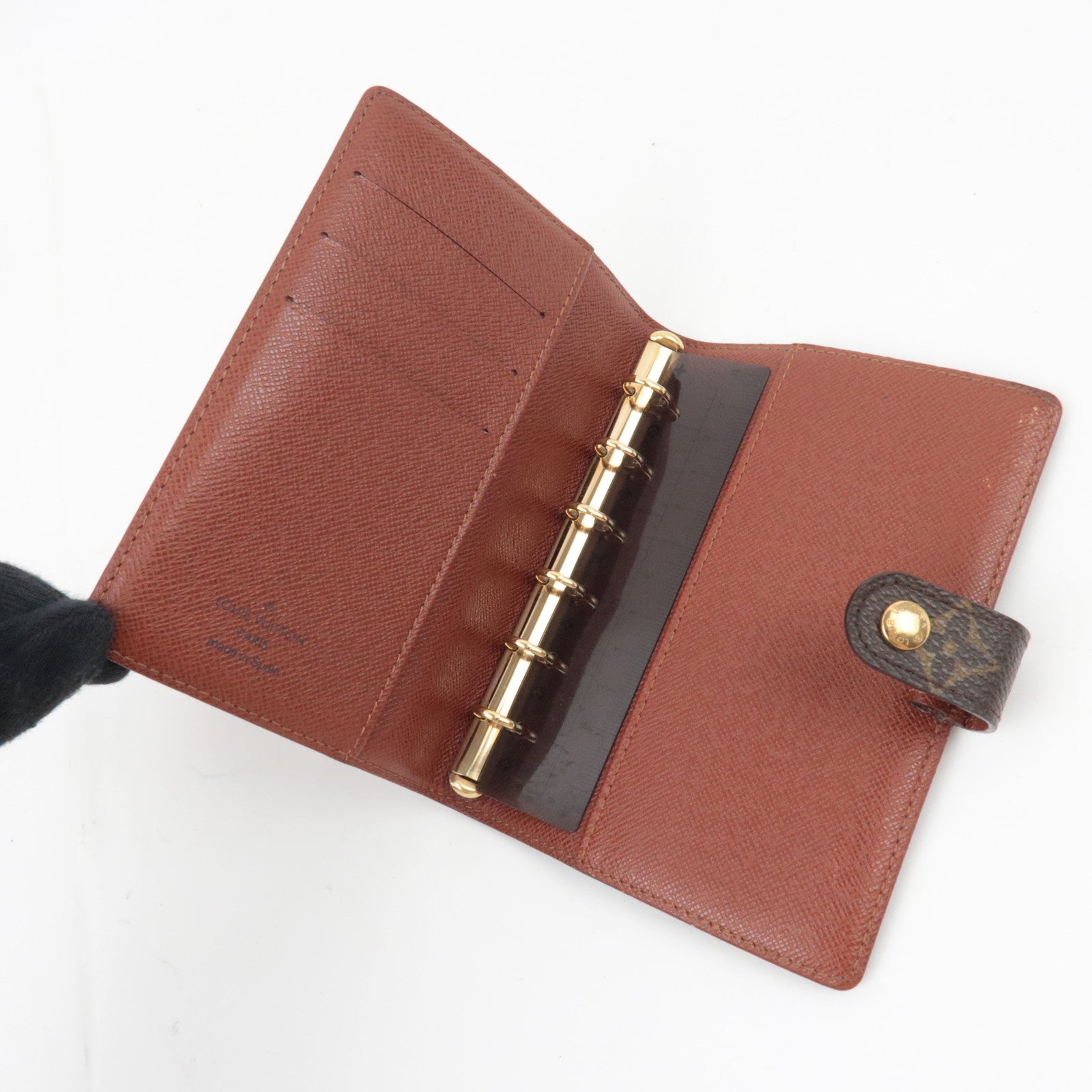 Louis Vuitton Monogram Agenda PM Planner Cover R20005 CA1000