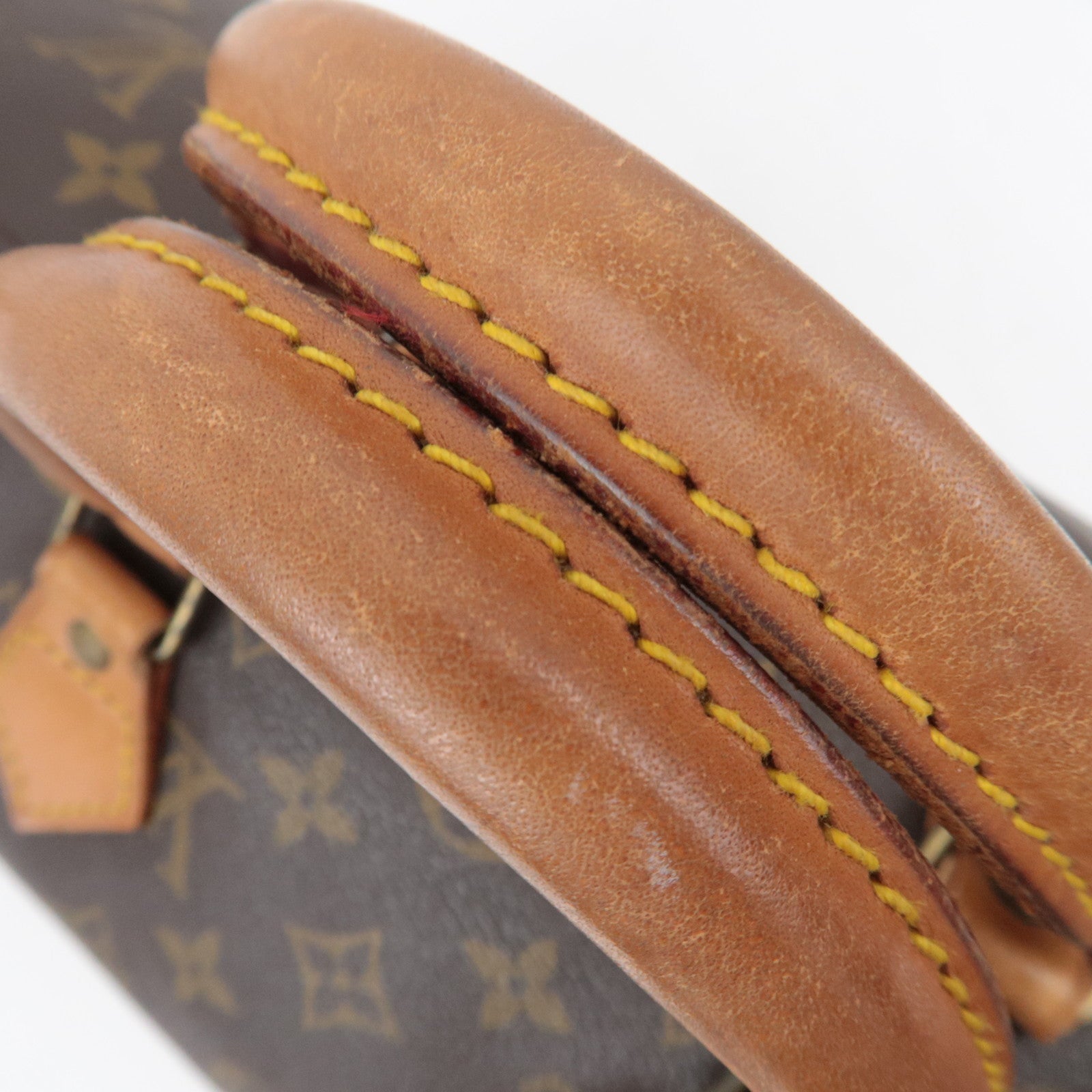 Louis Vuitton Monogram Speedy 35 Old Model Handbag M41524*Lock