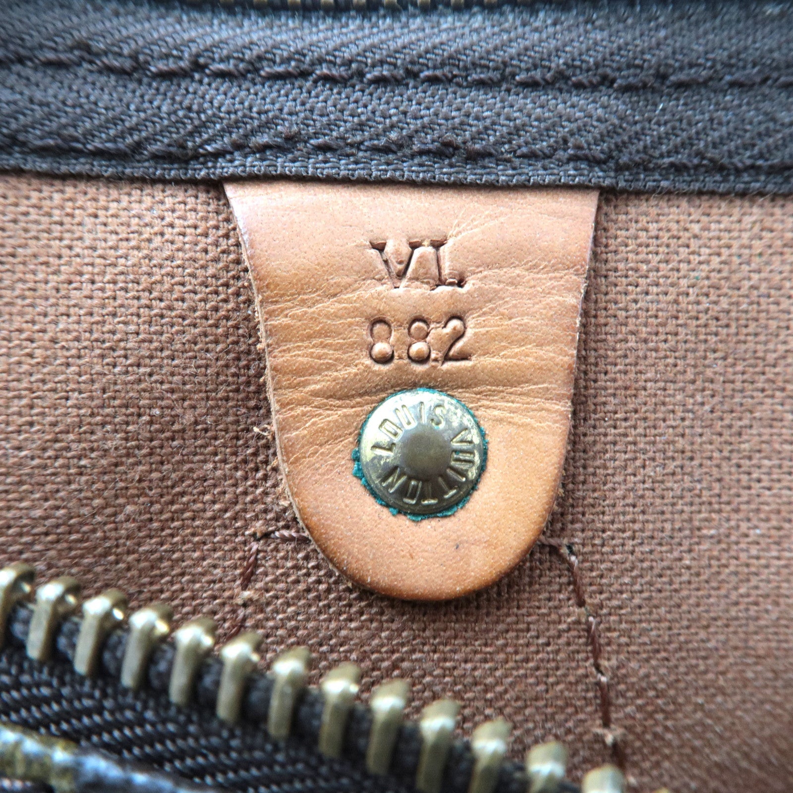 Louis Vuitton Monogram Speedy 35 Old Model Handbag M41524*Lock