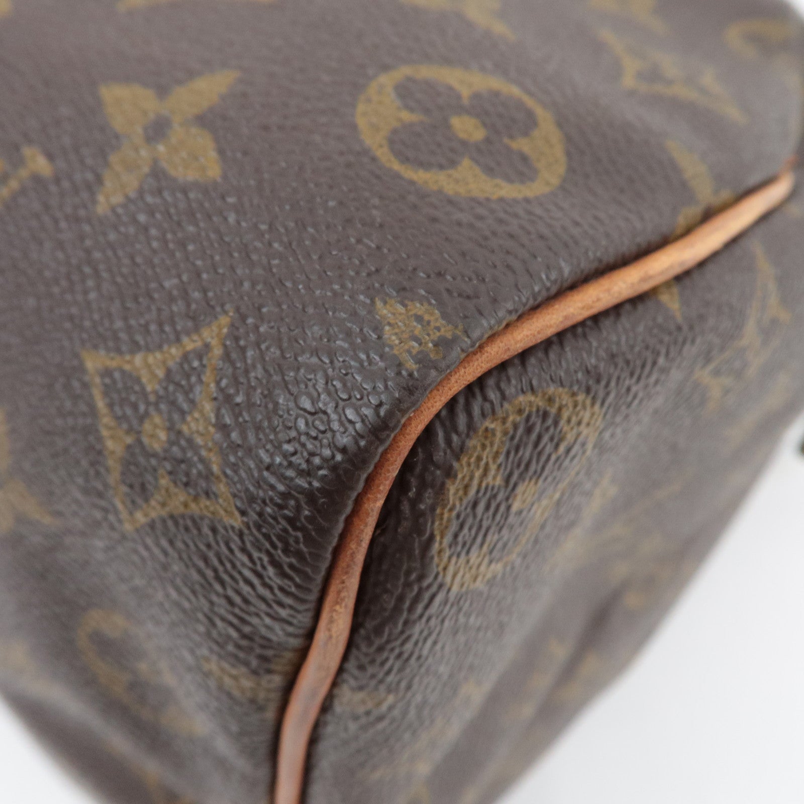 Louis Vuitton Monogram Speedy 35 Old Model Handbag M41524*Lock