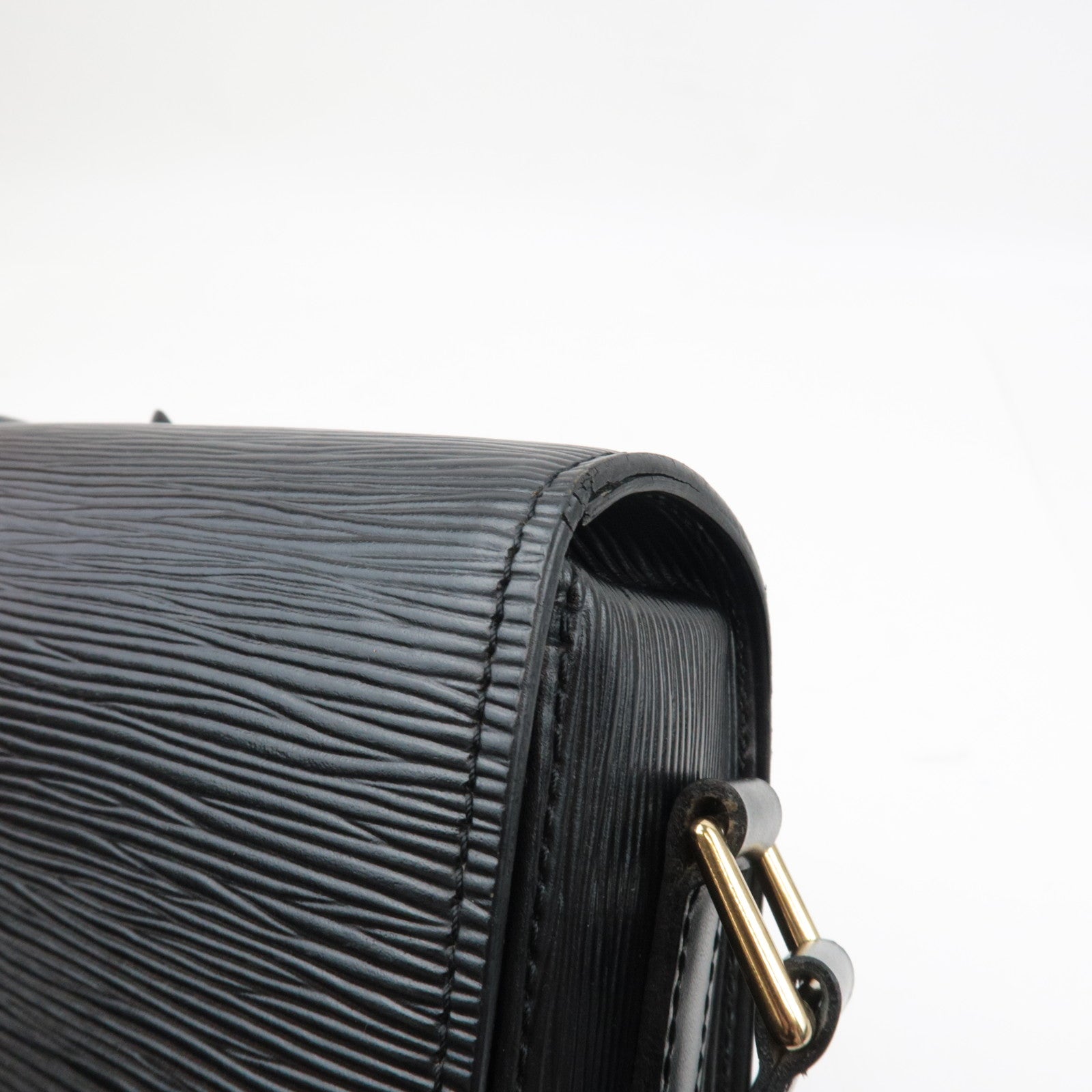 Louis Vuitton Epi Saint Cloud Shoulder Bag Noir M52192 TH0926