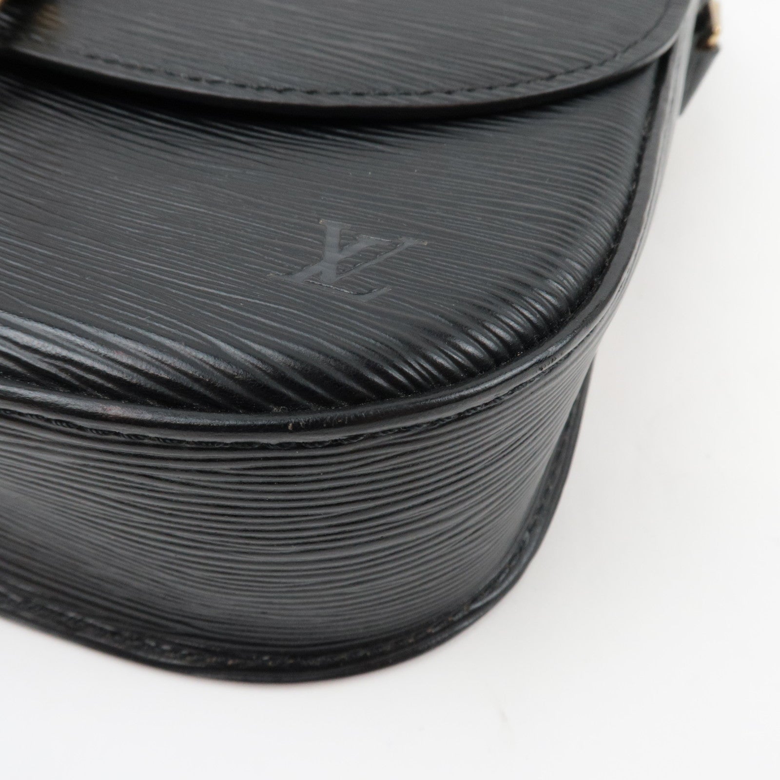 Louis Vuitton Epi Saint Cloud Shoulder Bag Noir M52192 TH0926