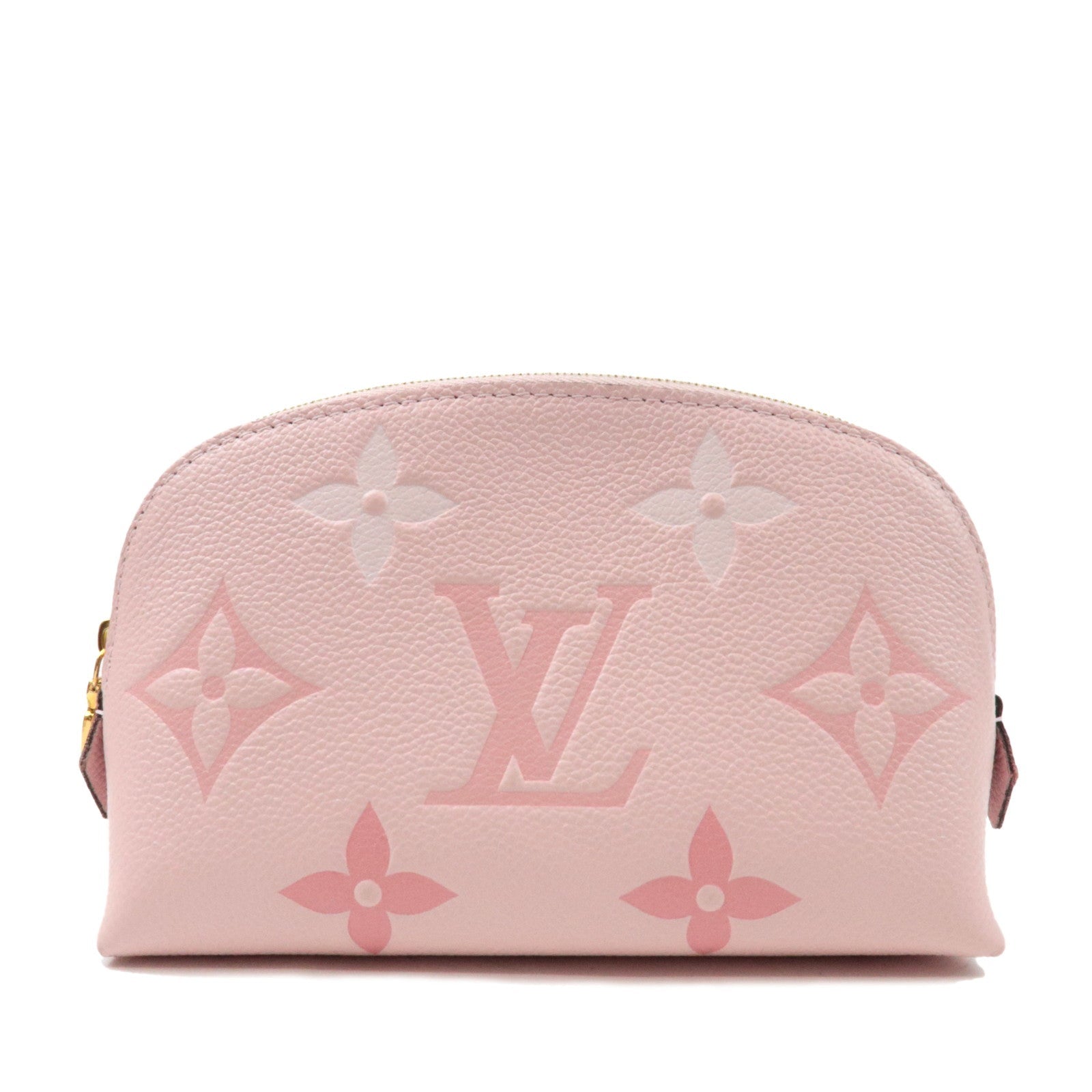 Louis Vuitton Bicolor Monogram Empreinte Pochette Cosmetics By The Pool Collection Bouton de Rose M80502 RFID *Box, Dust bag75742