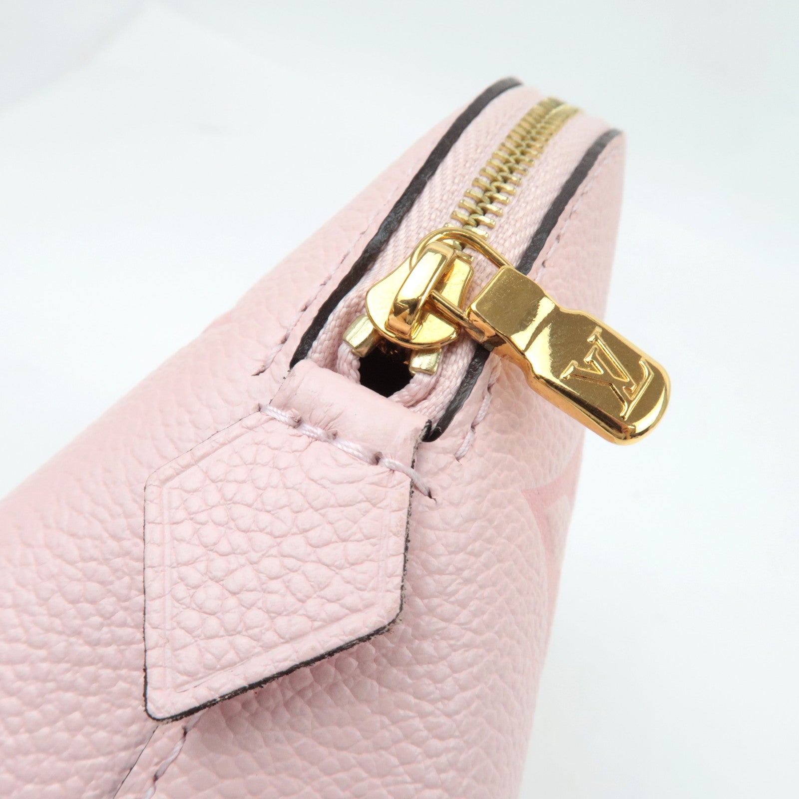 Louis Vuitton Bicolor Monogram Empreinte Pochette Cosmetics By The Pool Collection Bouton de Rose M80502 RFID *Box, Dust bag