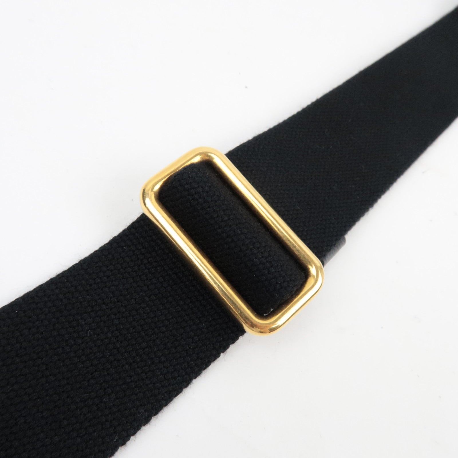 PRADA Canapa Mini 2Way Tote Shoulder Bag Canvas Black B2439G *G card, strap