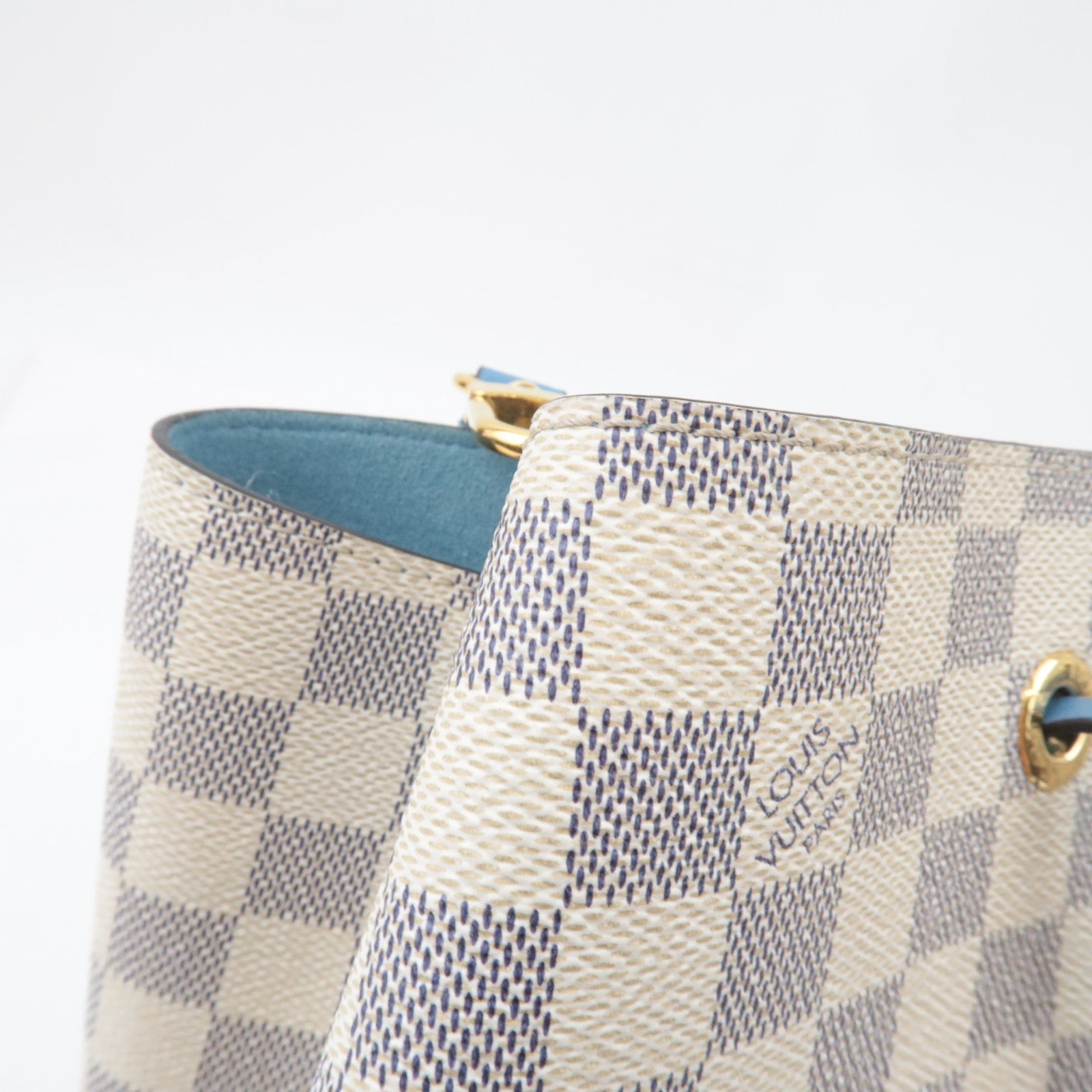 Louis Vuitton Damier Azur Neo Noe Shoulder bag Blue N40153 SP1159 *Dust Bag, Strap