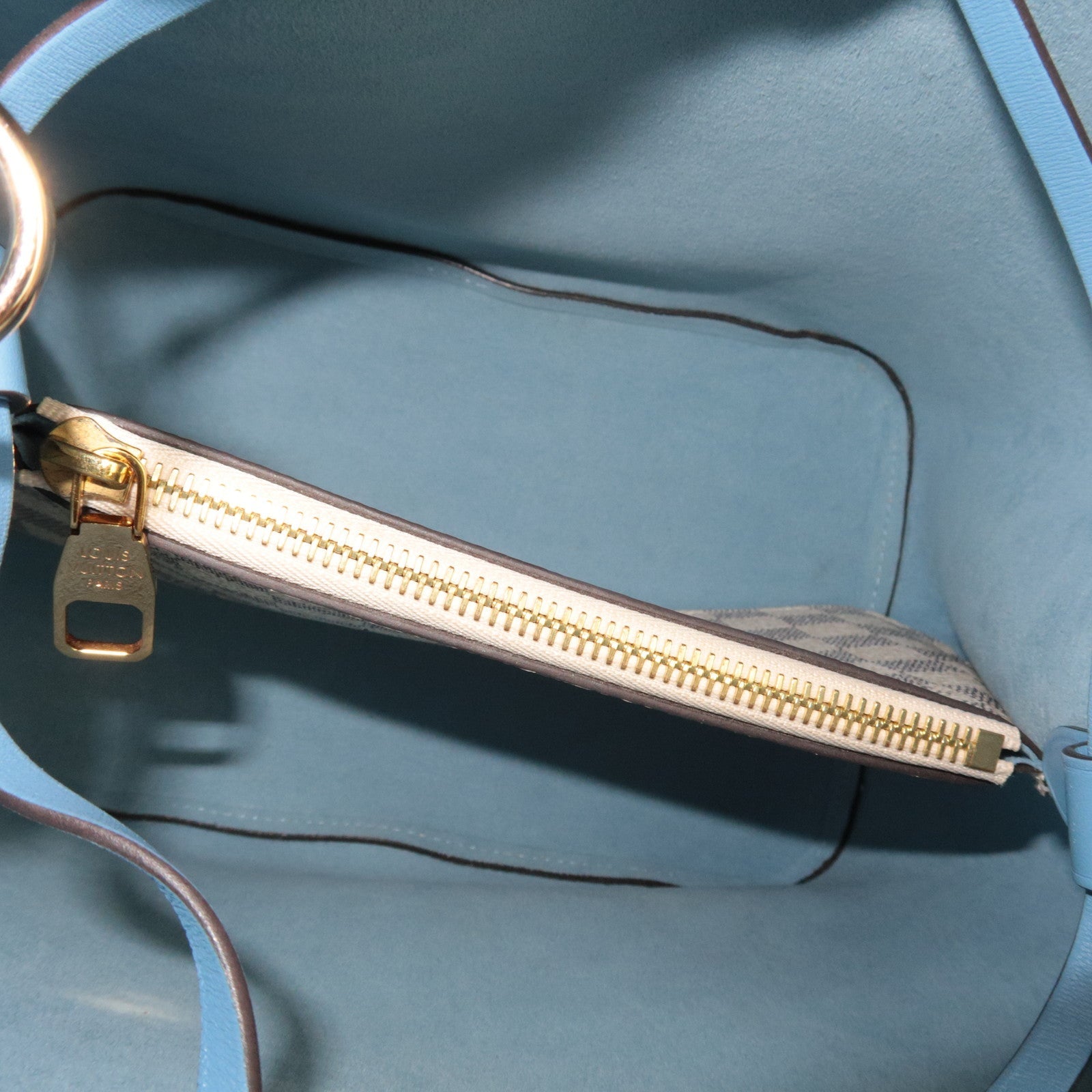 Louis Vuitton Damier Azur Neo Noe Shoulder bag Blue N40153 SP1159 *Dust Bag, Strap