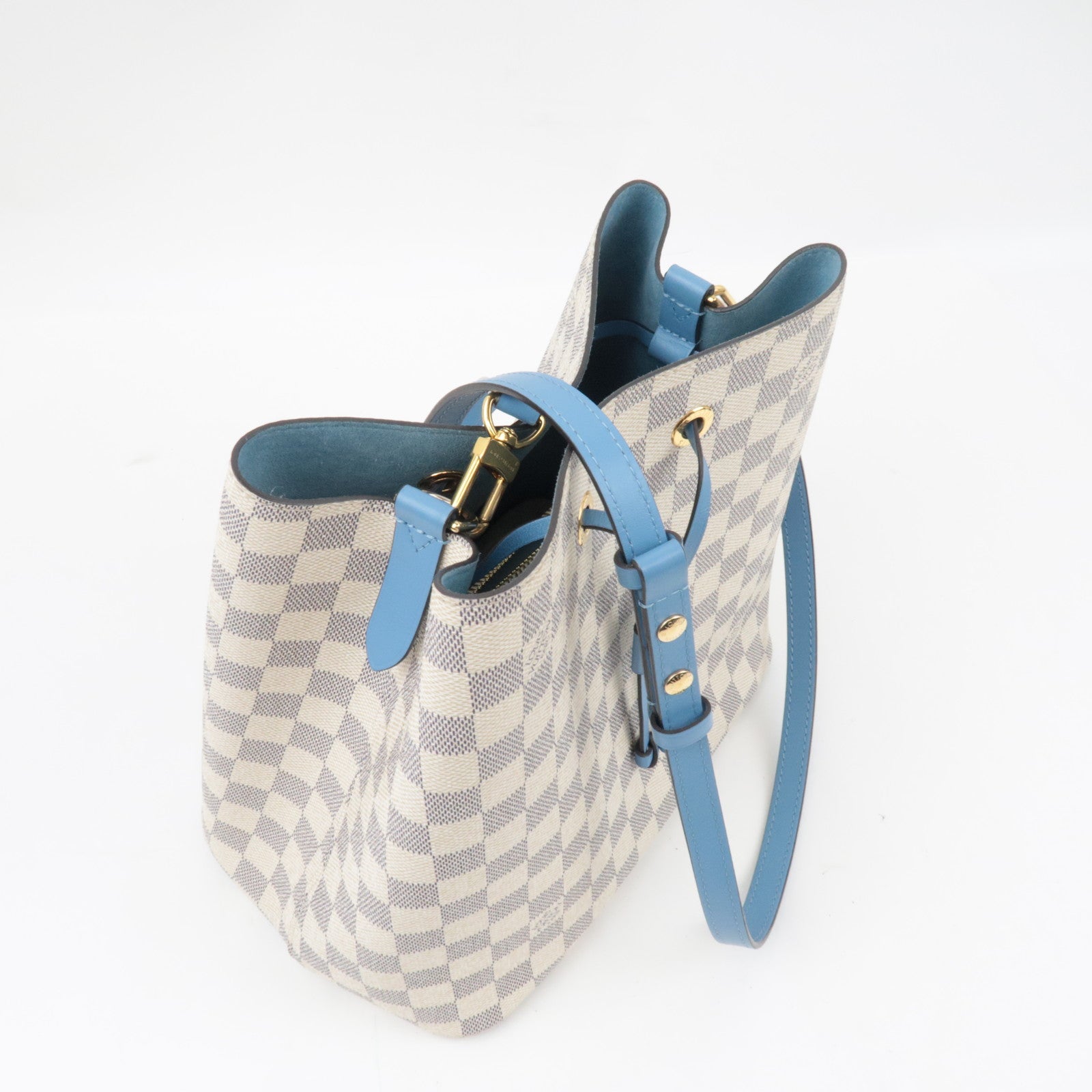 Louis Vuitton Damier Azur Neo Noe Shoulder bag Blue N40153 SP1159 *Dust Bag, Strap