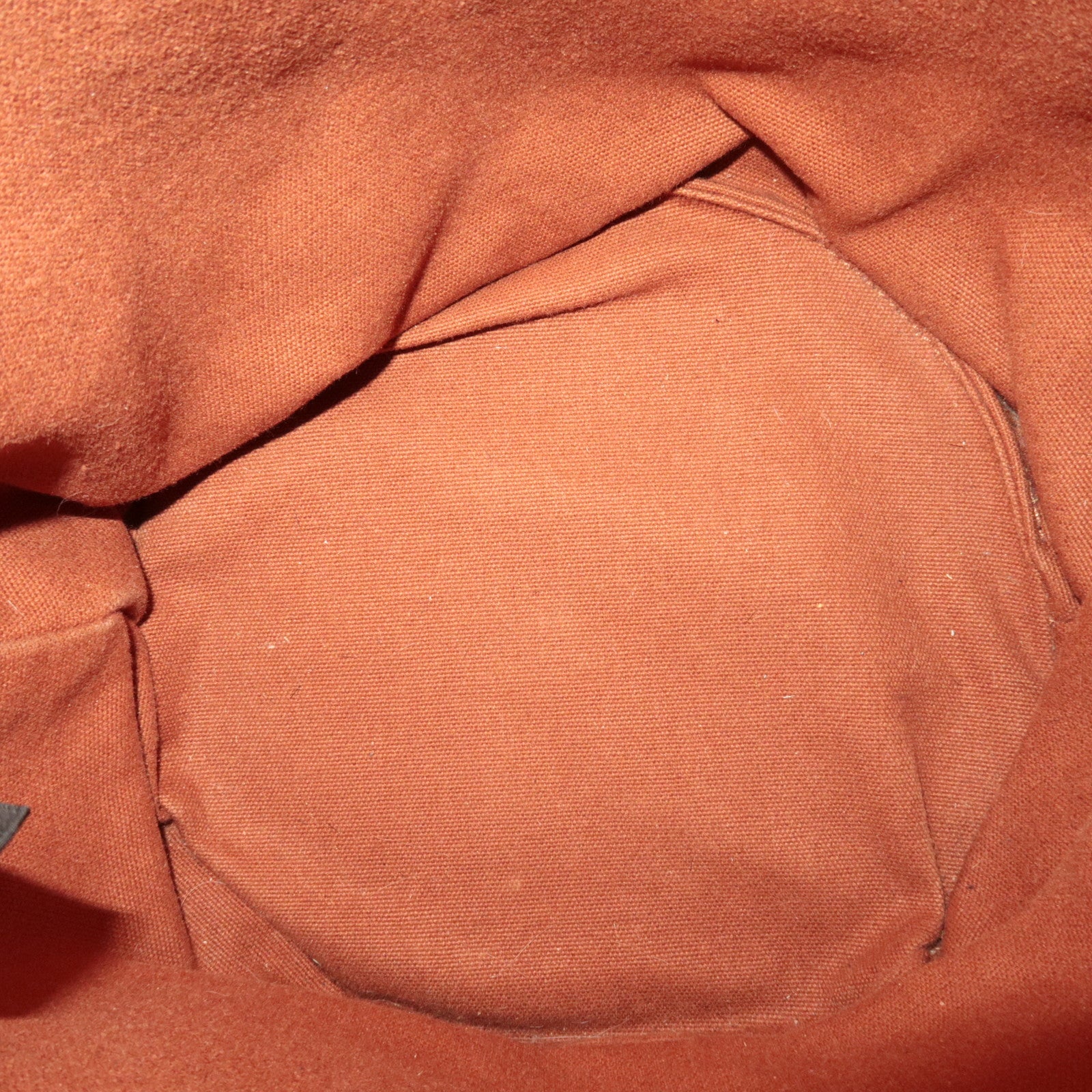 HERMES Saxo MM One Shoulder Bag Handbag Toile Ash Brown