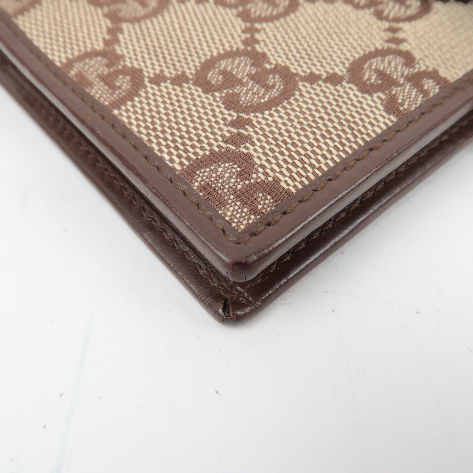 GUCCI Jackie Plananer Cover GG Canvas Leather Beige Brown 031.1147