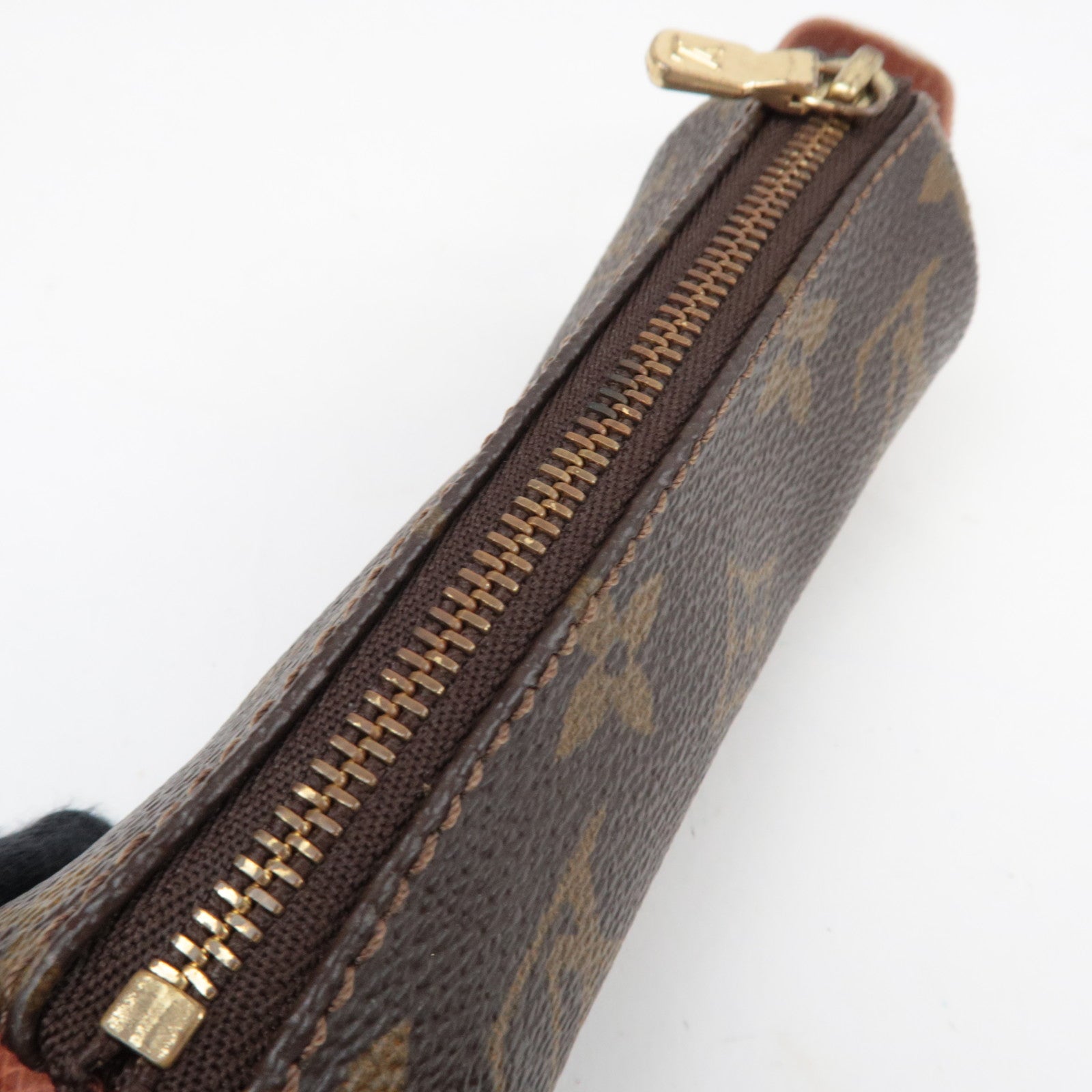 Louis Vuitton Monogram Etui 3 Ball de Golf Golf Ball Case Mini Pouch M58249 RA0911