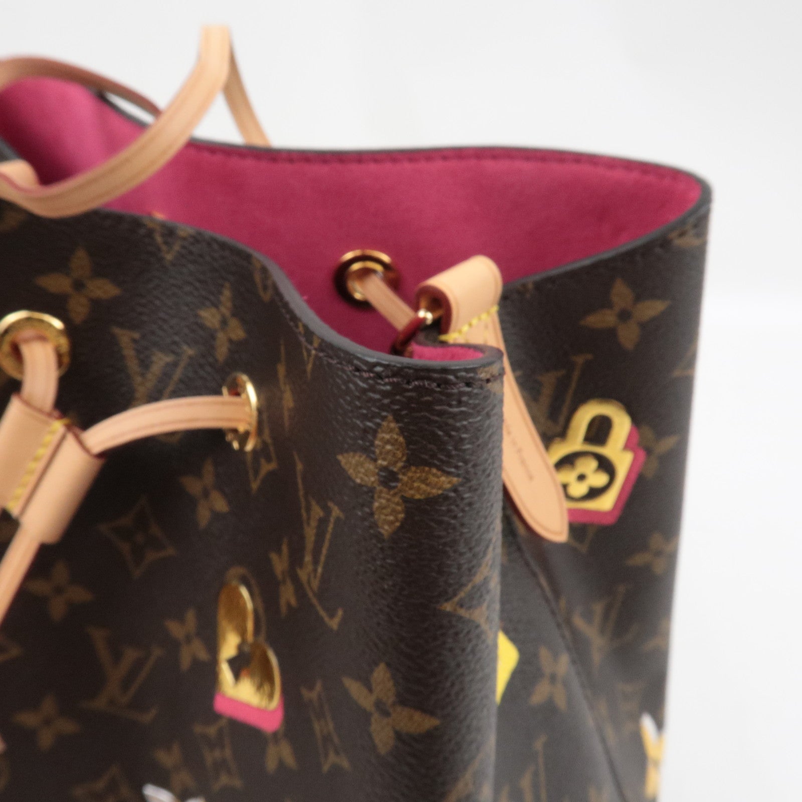 Louis Vuitton Monogram Neonoe Lovelock Shoulder Bag M44369 RFID *Box, Dust bag, shoulder strap