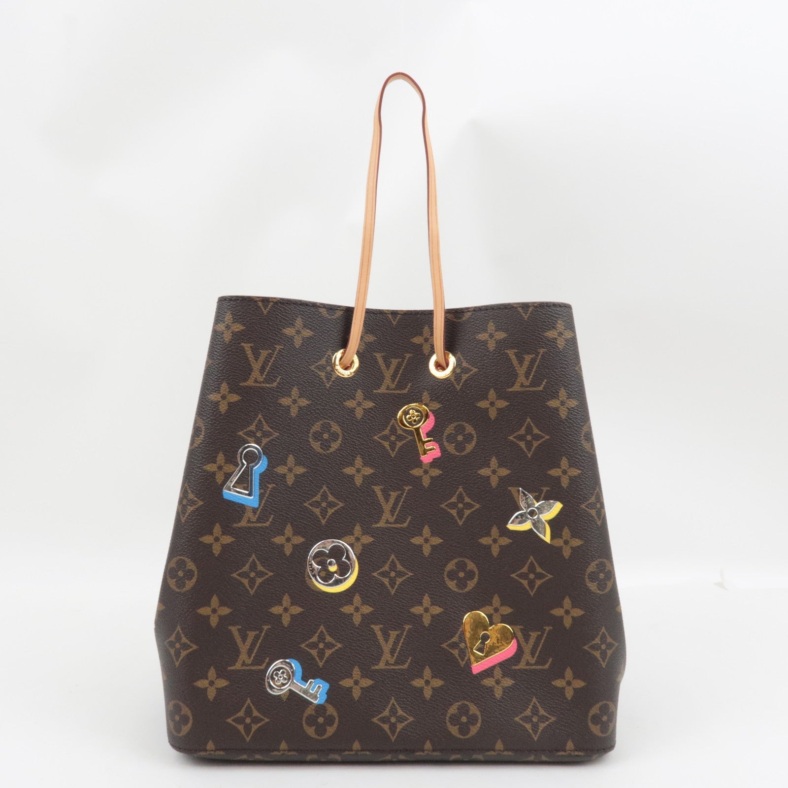 Louis Vuitton Monogram Neonoe Lovelock Shoulder Bag M44369 RFID *Box, Dust bag, shoulder strap