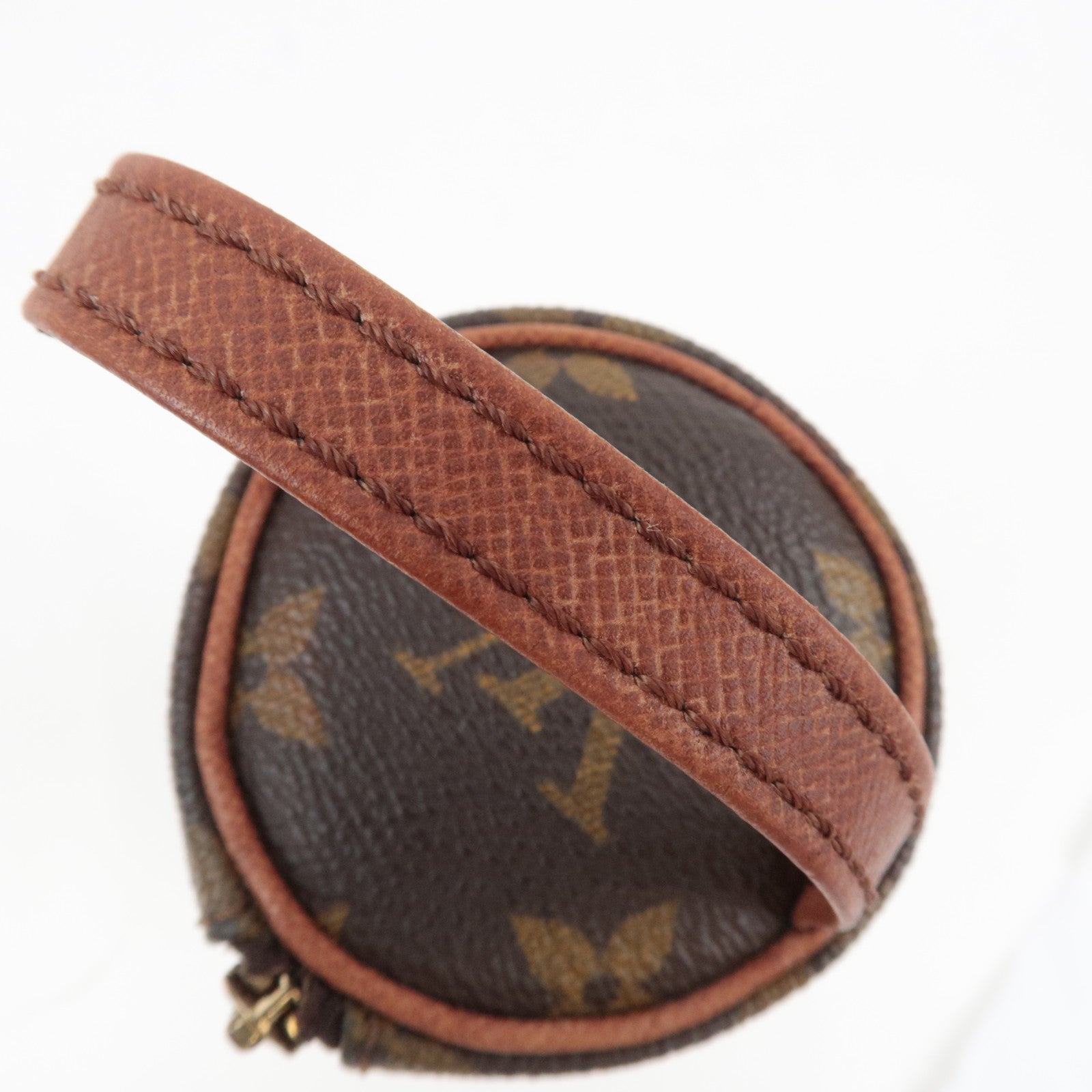 Louis Vuitton Monogram Trousse Ronde Mini Pouch M47630 8910RA