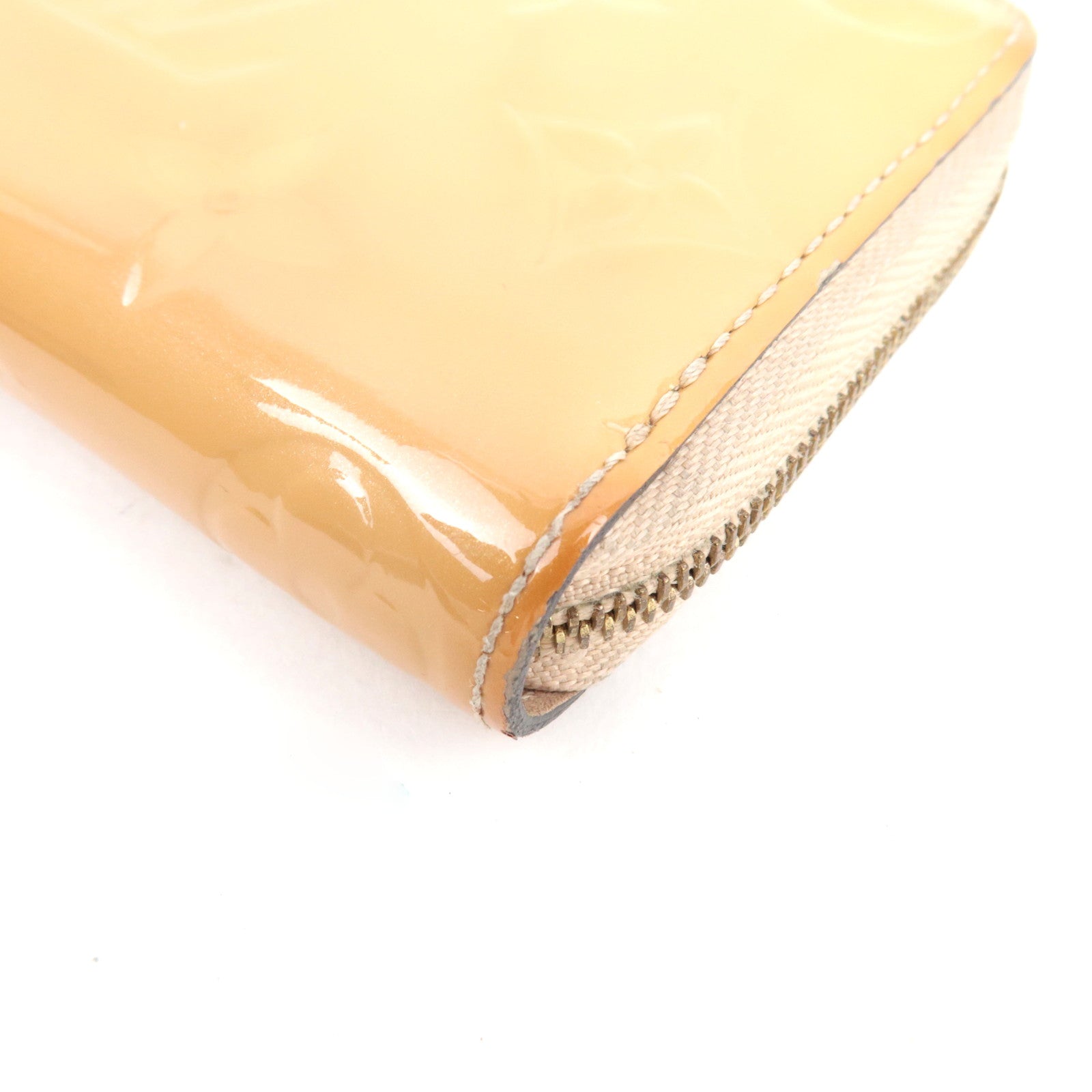 Louis Vuitton Monogram Vernis Zippy Coin Purse Wallet Dunne M90203 TS3185