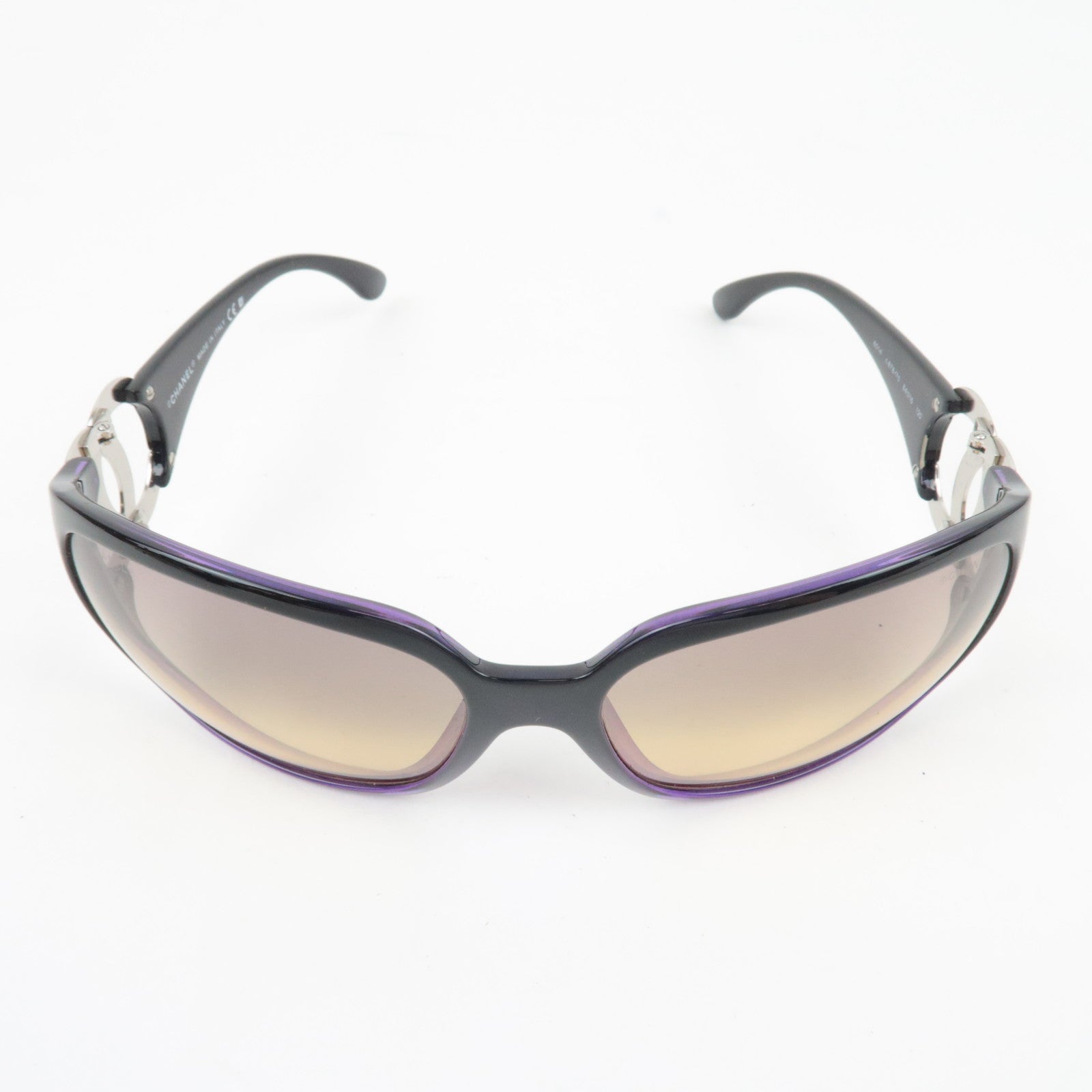CHANEL Ccoo Mark Sunglasses 6014 C.878/70 64□16 120 Plastic Purple  *Case, Dust bag