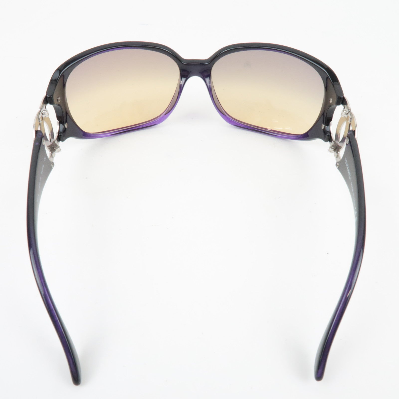 CHANEL Ccoo Mark Sunglasses 6014 C.878/70 64□16 120 Plastic Purple  *Case, Dust bag