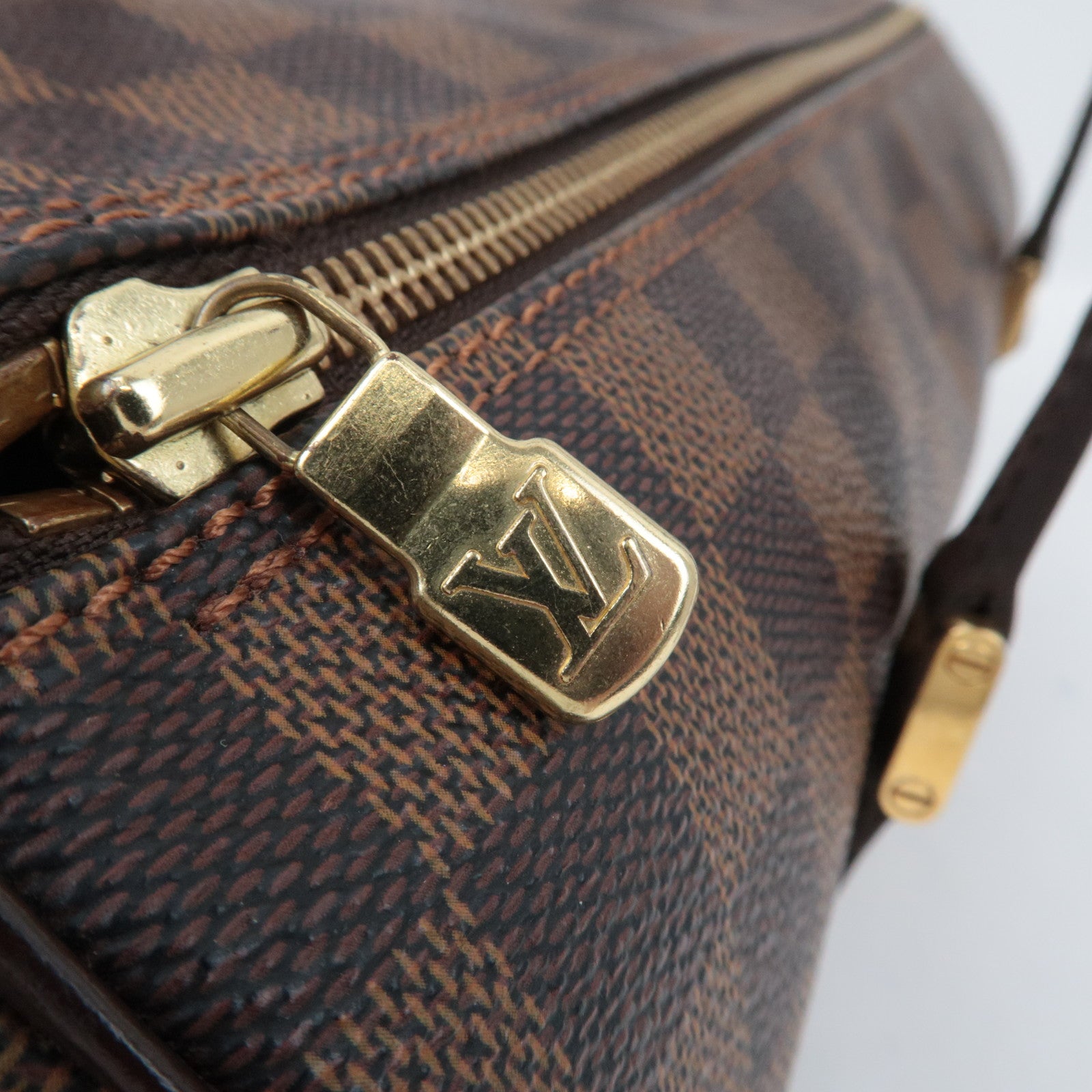 Louis Vuitton Damier Papillon 30 Hand Bag N51303 SP0055 *Pouch