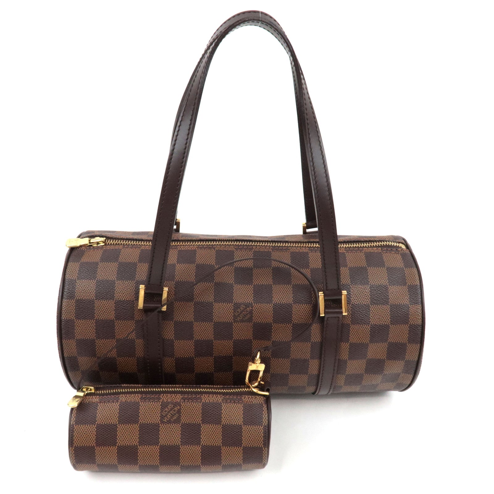 Louis Vuitton Damier Papillon 30 Hand Bag N51303 SP0055 *Pouch