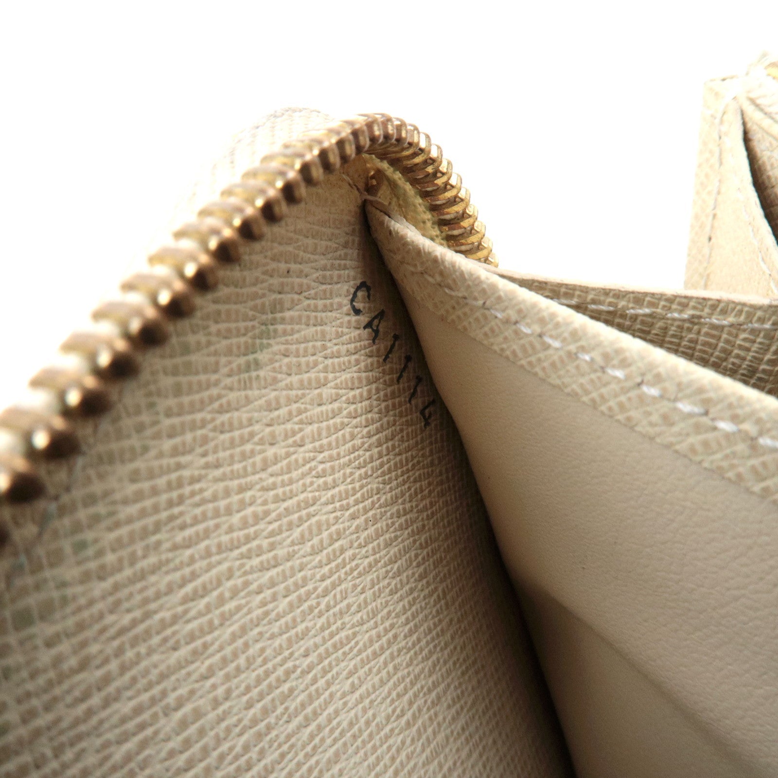 Louis Vuitton Damier Azur Zippy Wallet Long Wallet N60019 CA1114