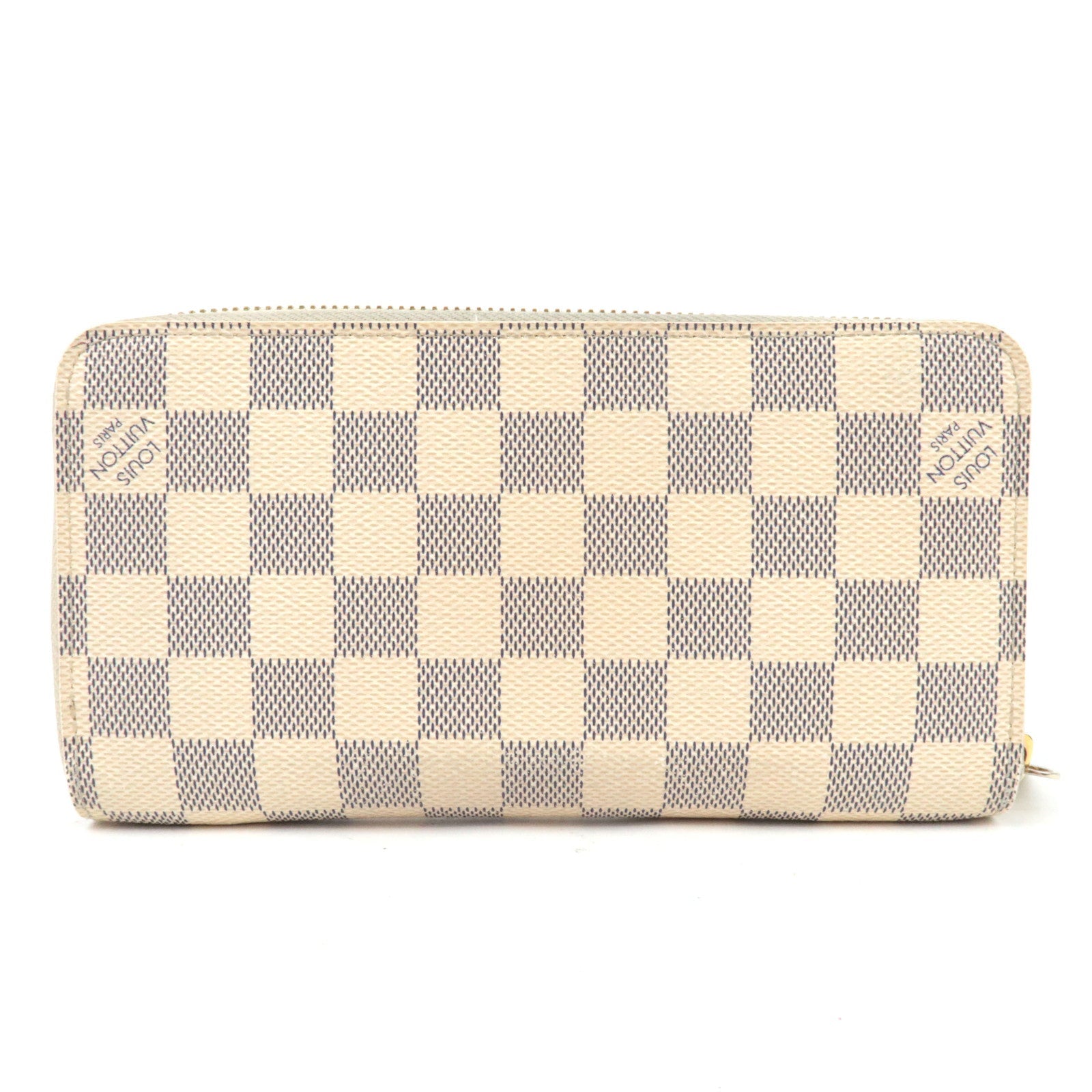 Louis Vuitton Damier Azur Zippy Wallet Long Wallet N60019 CA1114