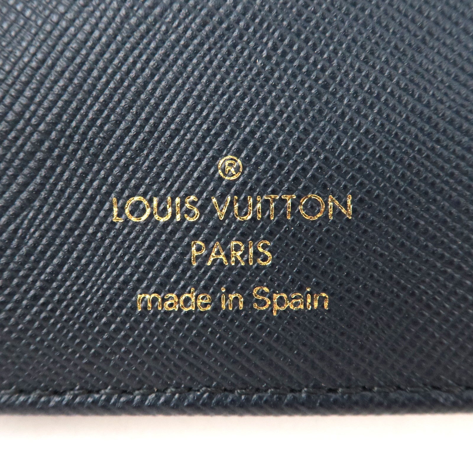 Louis Vuitton Monogram Mini Agenda PM Planner Cover Blue R20910 CA0042