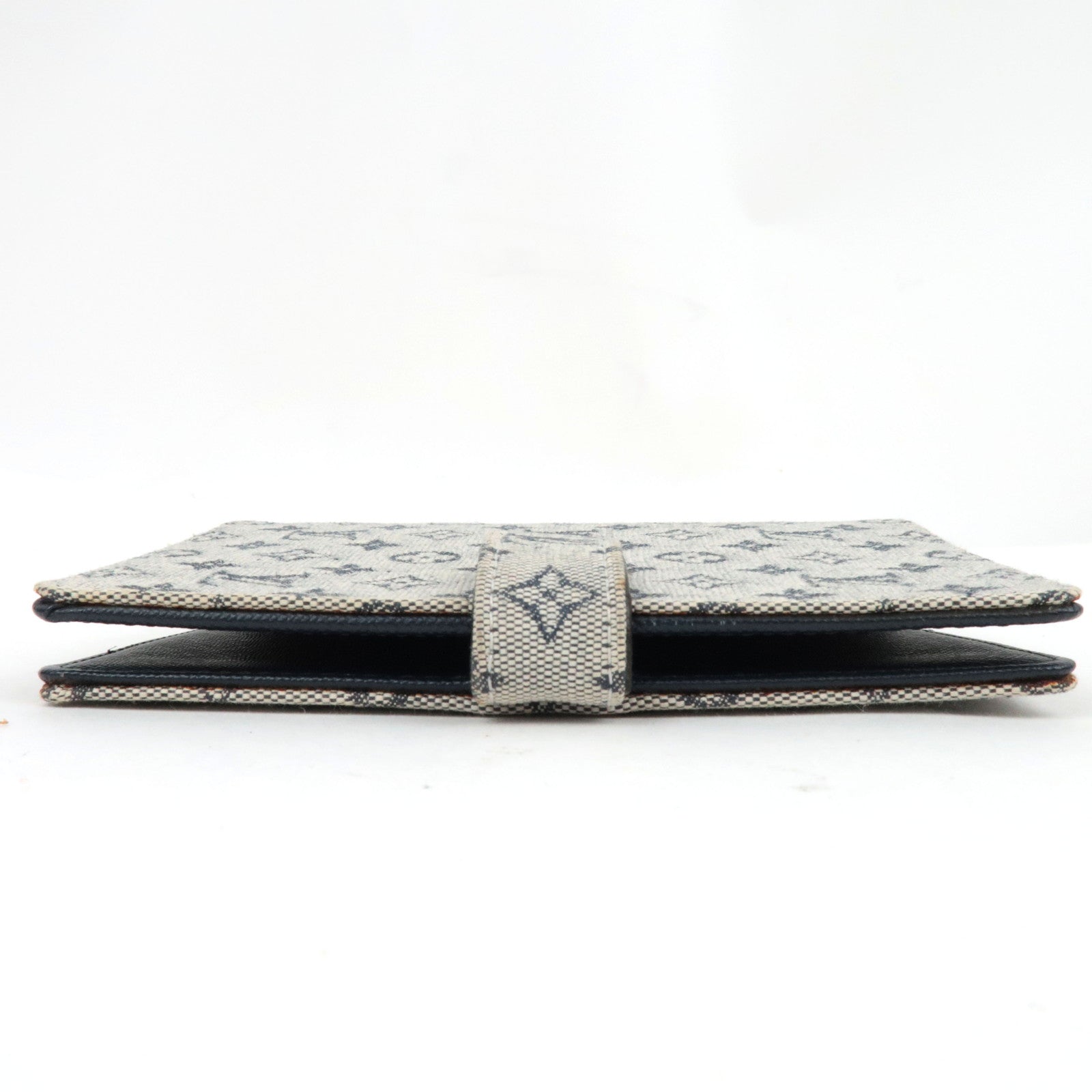 Louis Vuitton Monogram Mini Agenda PM Planner Cover Blue R20910 CA0042