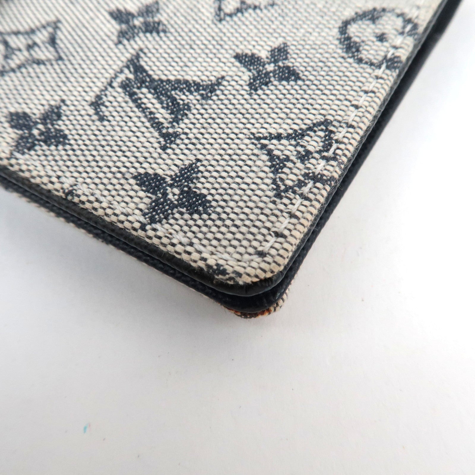 Louis Vuitton Monogram Mini Agenda PM Planner Cover Blue R20910 CA0042