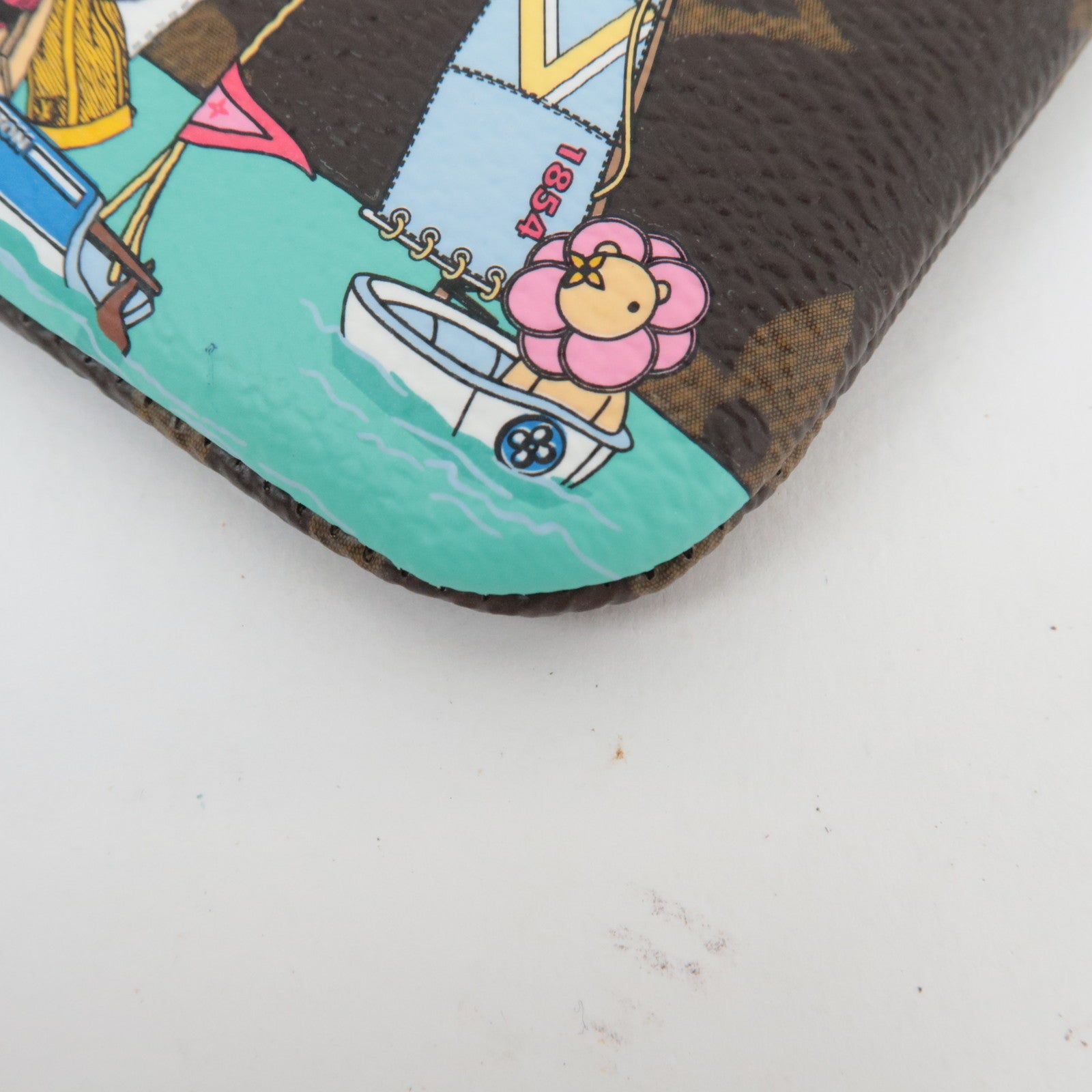 Louis Vuitton Monogram Vivienne Holiday Pochette Cles Coin Case M82615 CT3213 *Box, Dust bag