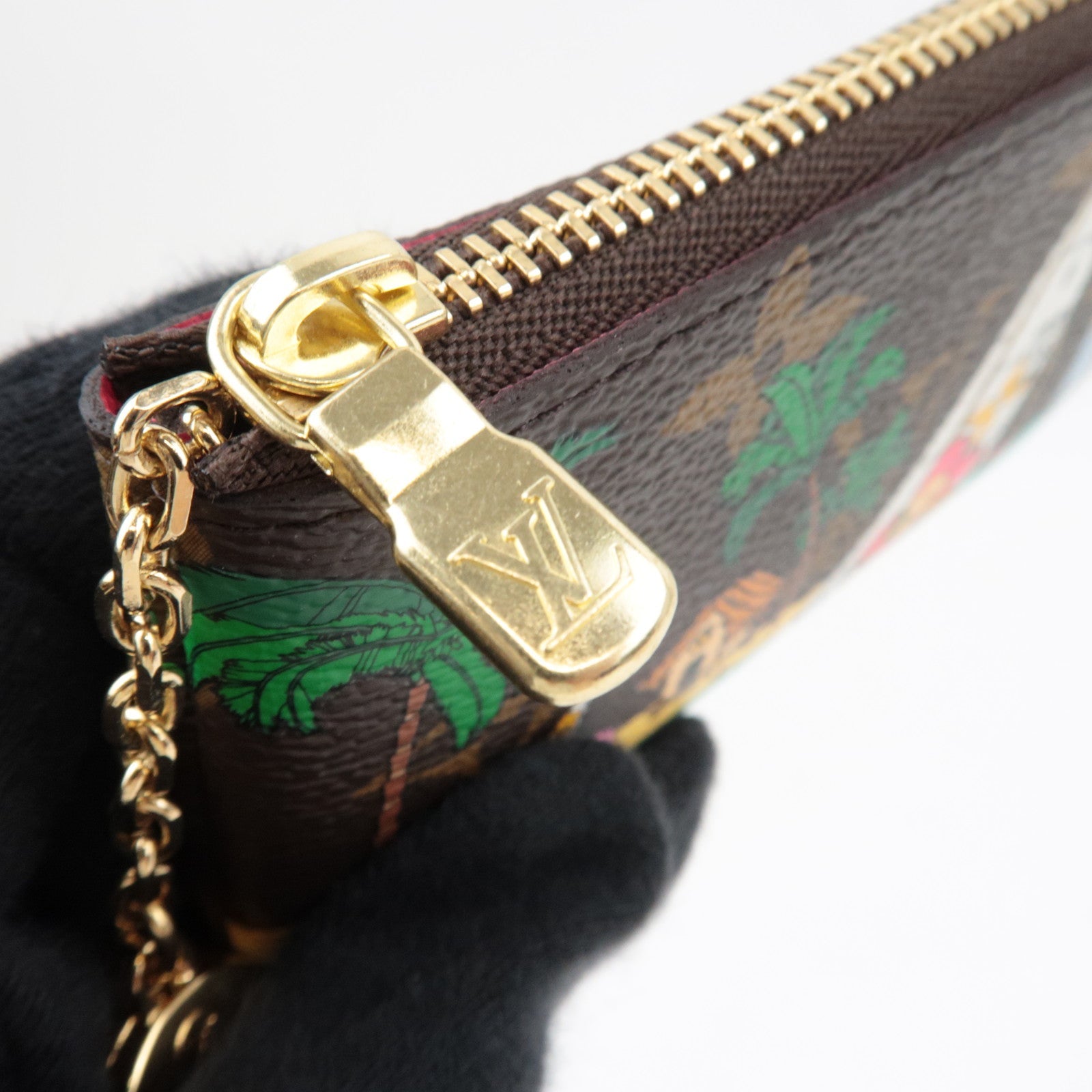 Louis Vuitton Monogram Vivienne Holiday Pochette Cles Coin Case M82615 CT3213 *Box, Dust bag