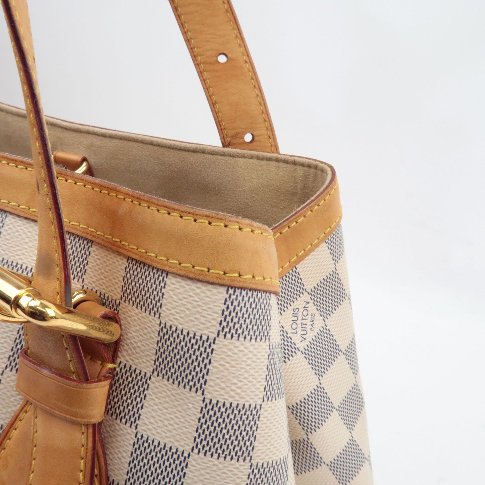 Louis Vuitton Damier Azur Hampstead MM Hand Bag N51206 CA2102