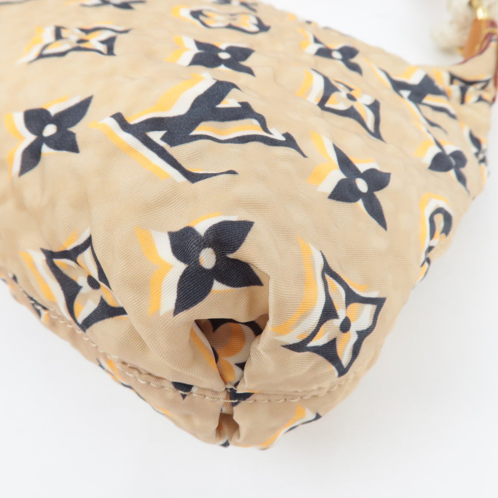 Louis Vuitton Cruise Line 2010 Bulle PM One Shoulder Bag Beige M40239 FO4009