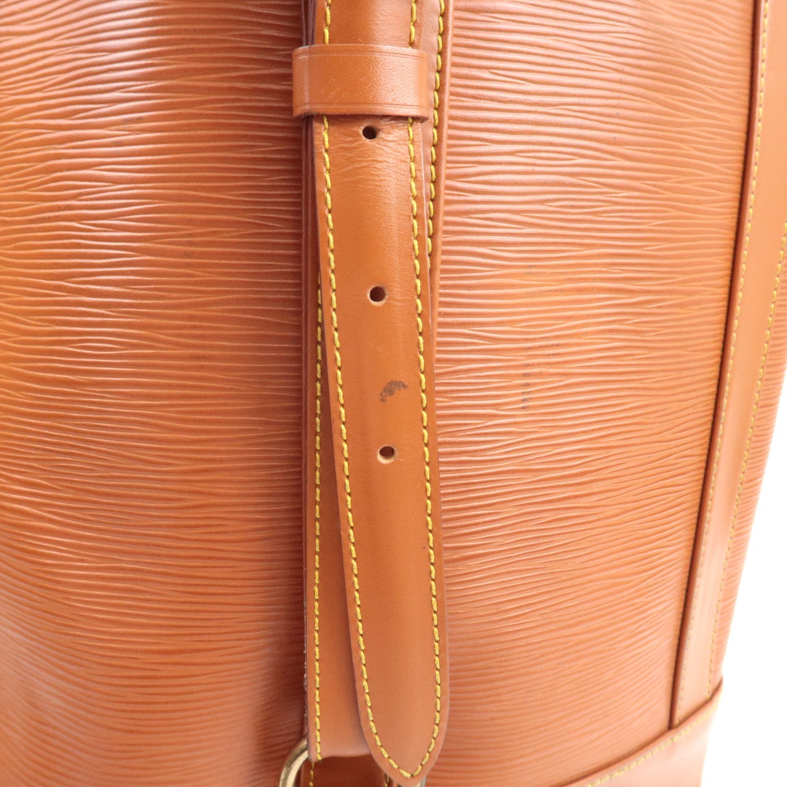 Louis Vuitton Epi Randonnee PM Zipang Gold M52358 AR0945