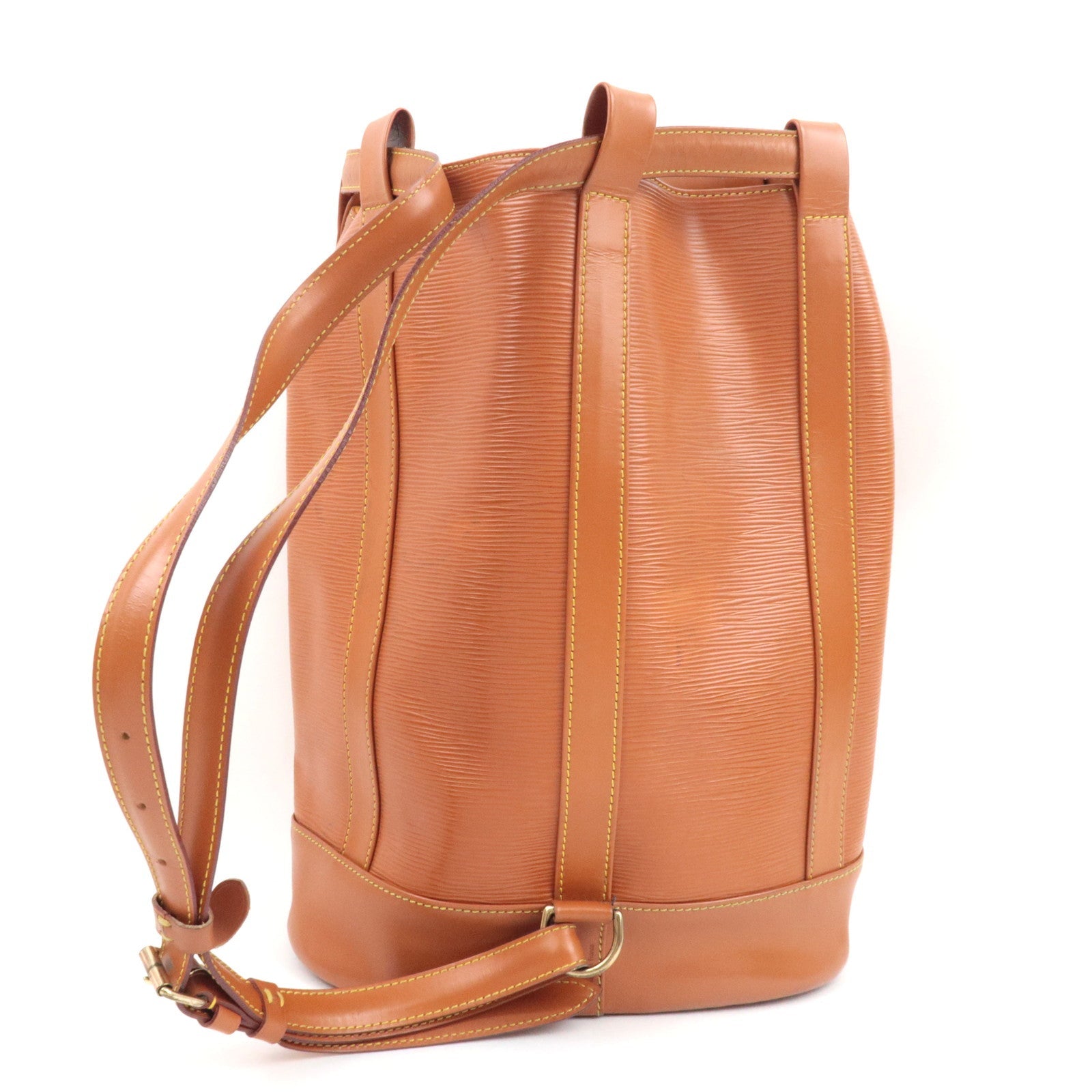 Louis Vuitton Epi Randonnee PM Zipang Gold M52358 AR0945