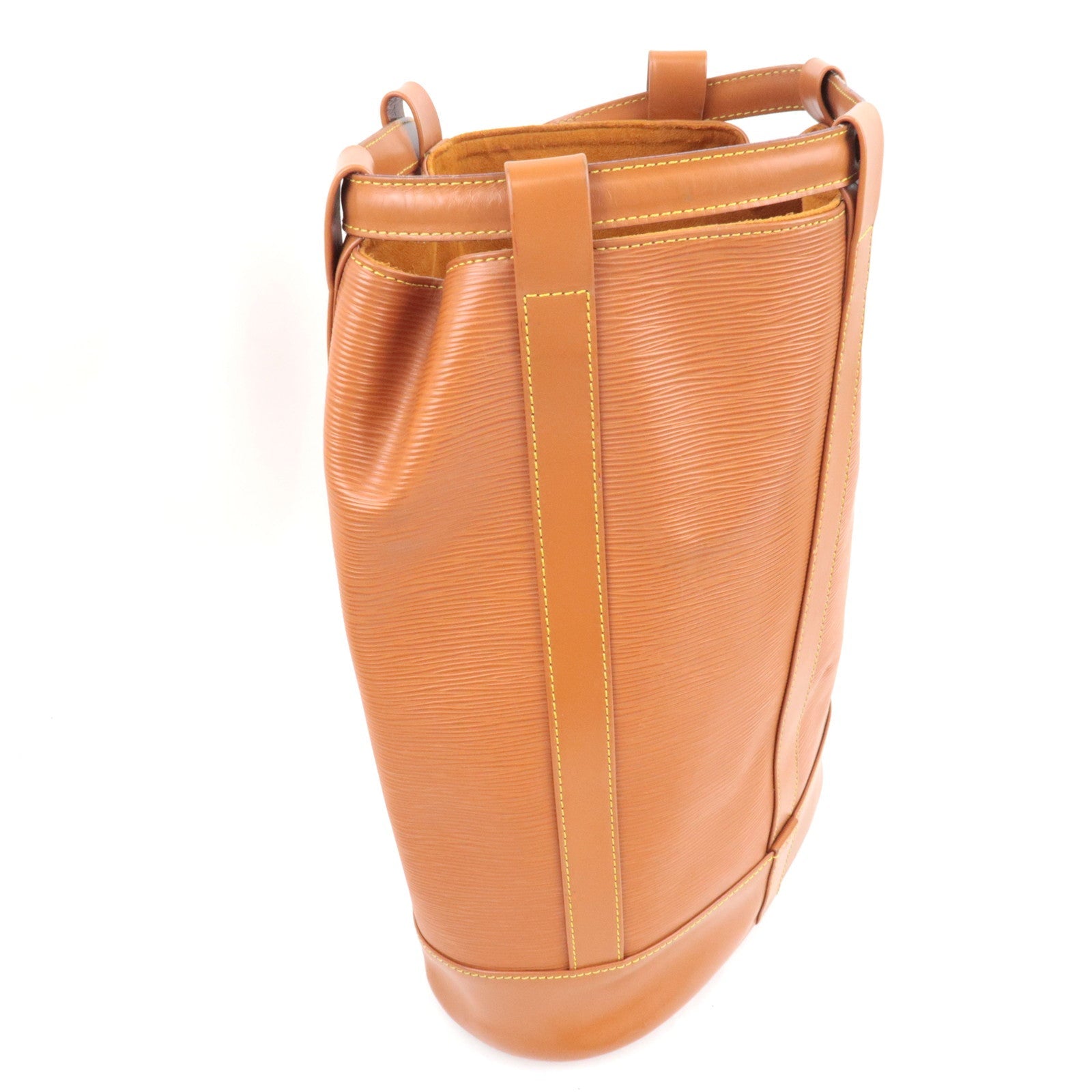 Louis Vuitton Epi Randonnee PM Zipang Gold M52358 AR0945