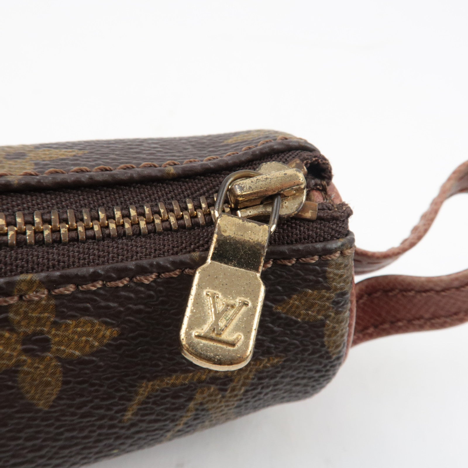 Louis Vuitton Monogram Etui 3 Ball de Golf Golf Ball Case M58249 8911RA