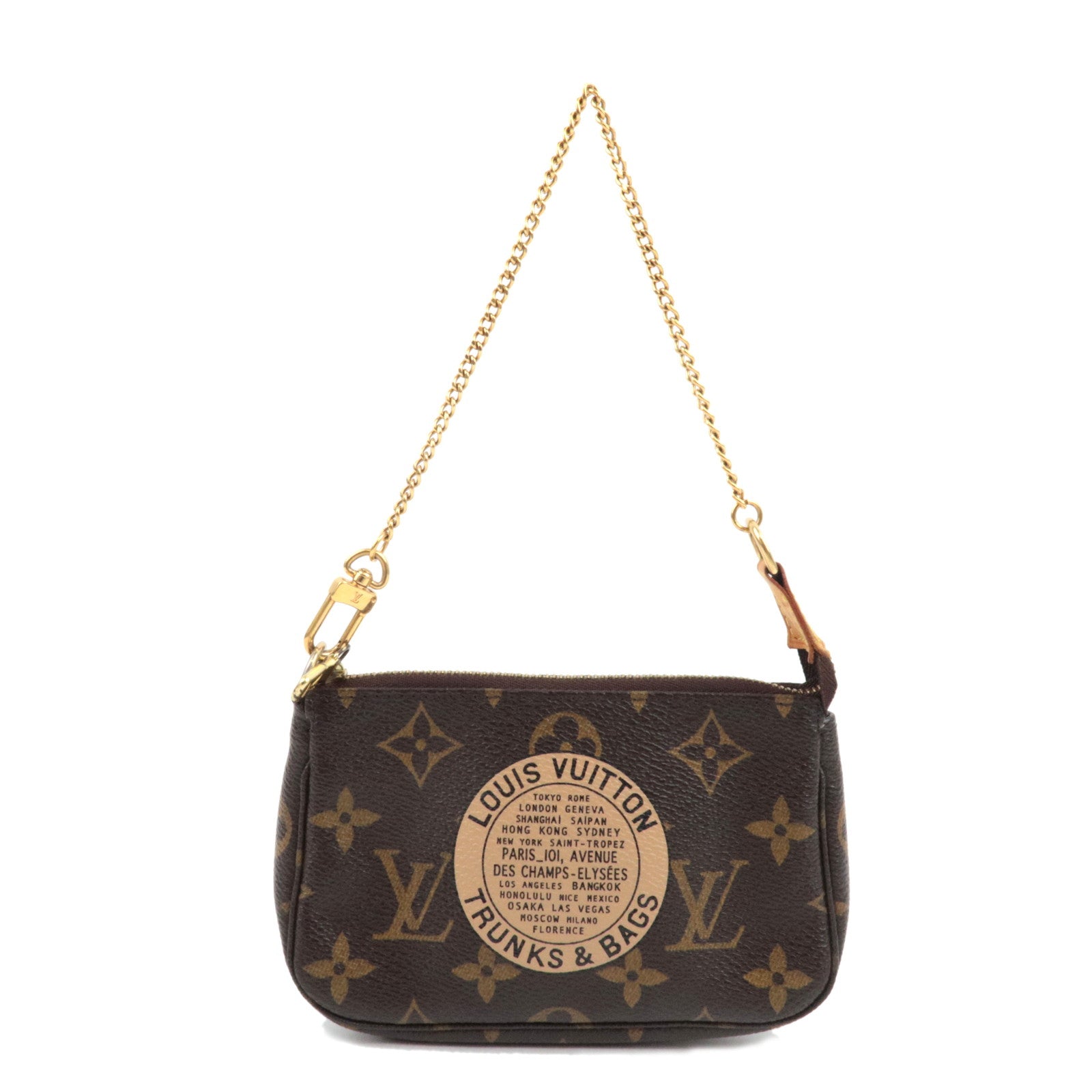 Louis Vuitton Monogram T&B Mini Pochette Accessoires Mini Bag M60153 FL2037 76190