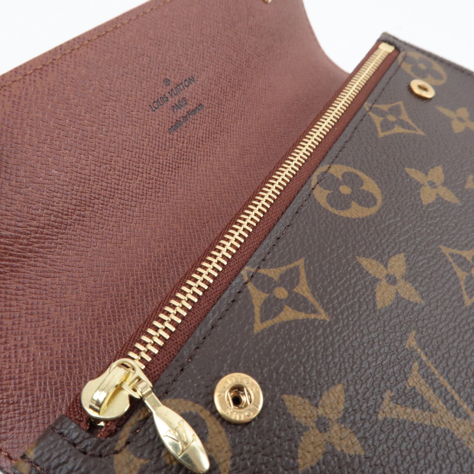 Louis Vuitton Monogram Portefeuille Accordeon Long Wallet M58008 TH0057 *Dust bag