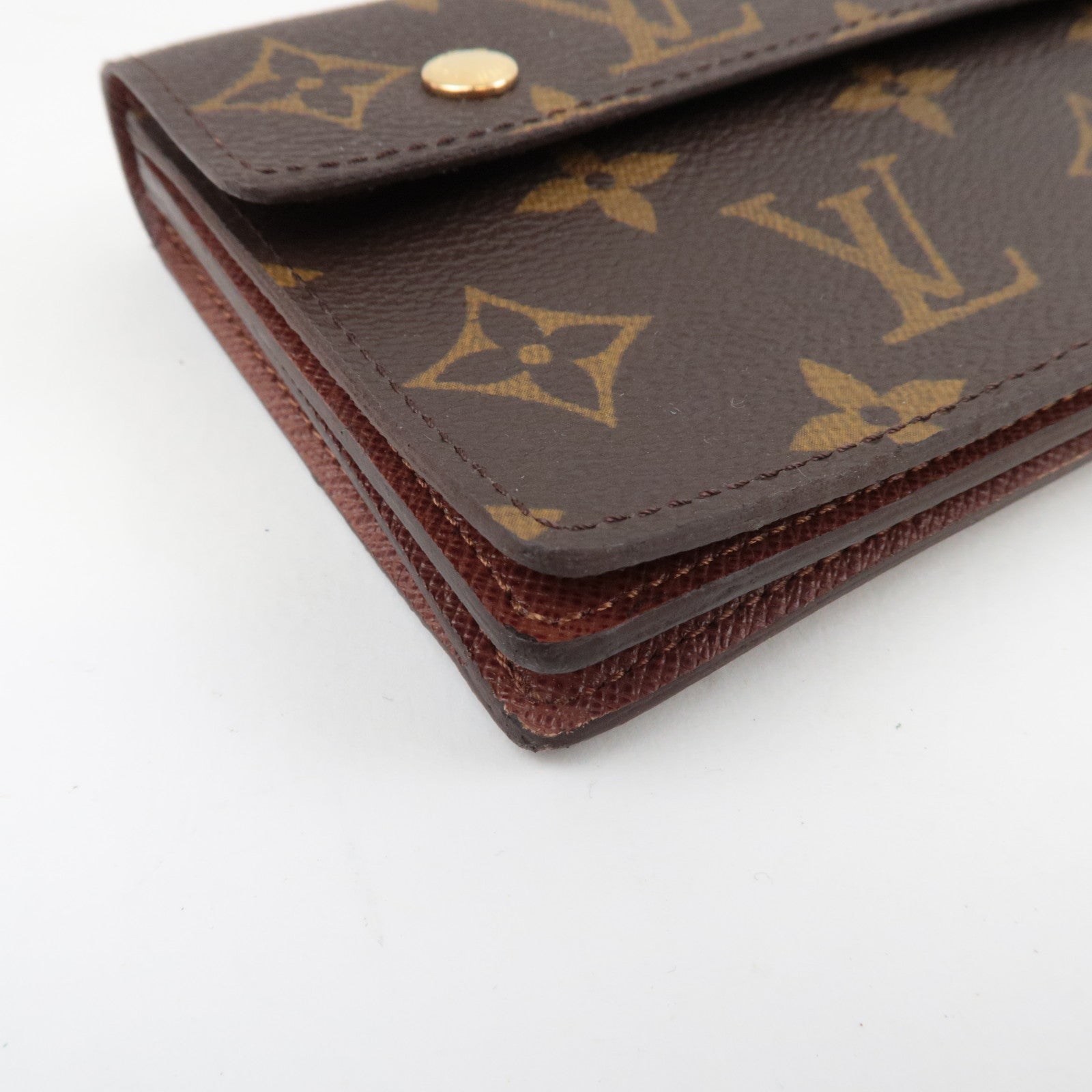 Louis Vuitton Monogram Portefeuille Accordeon Long Wallet M58008 TH0057 *Dust bag
